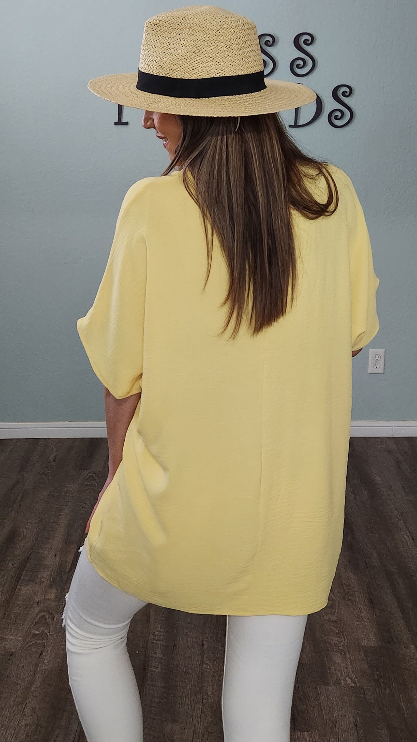 Looking STYLIN' Tunic Top- Yellow