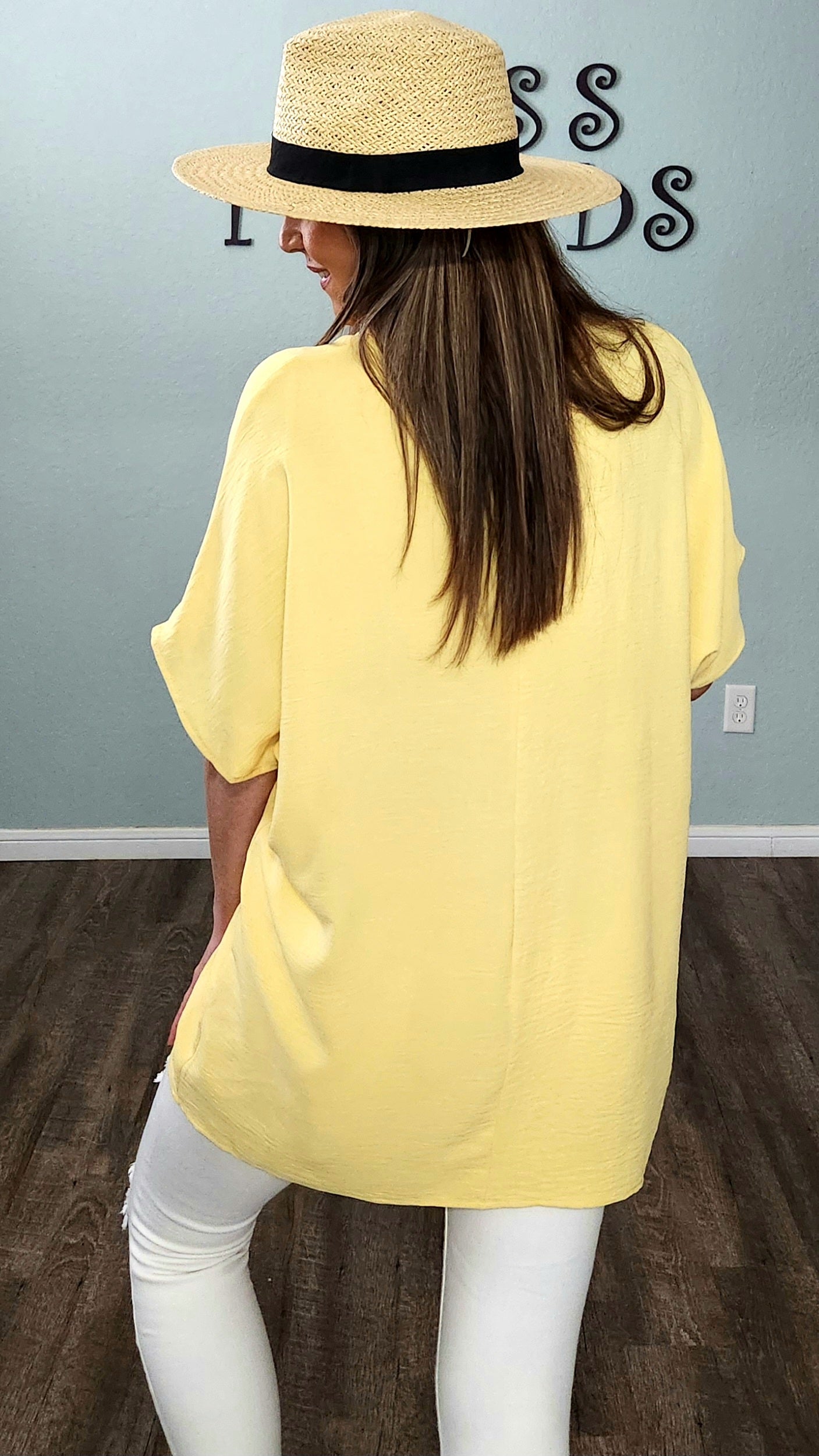 Looking STYLIN' Tunic Top- Yellow
