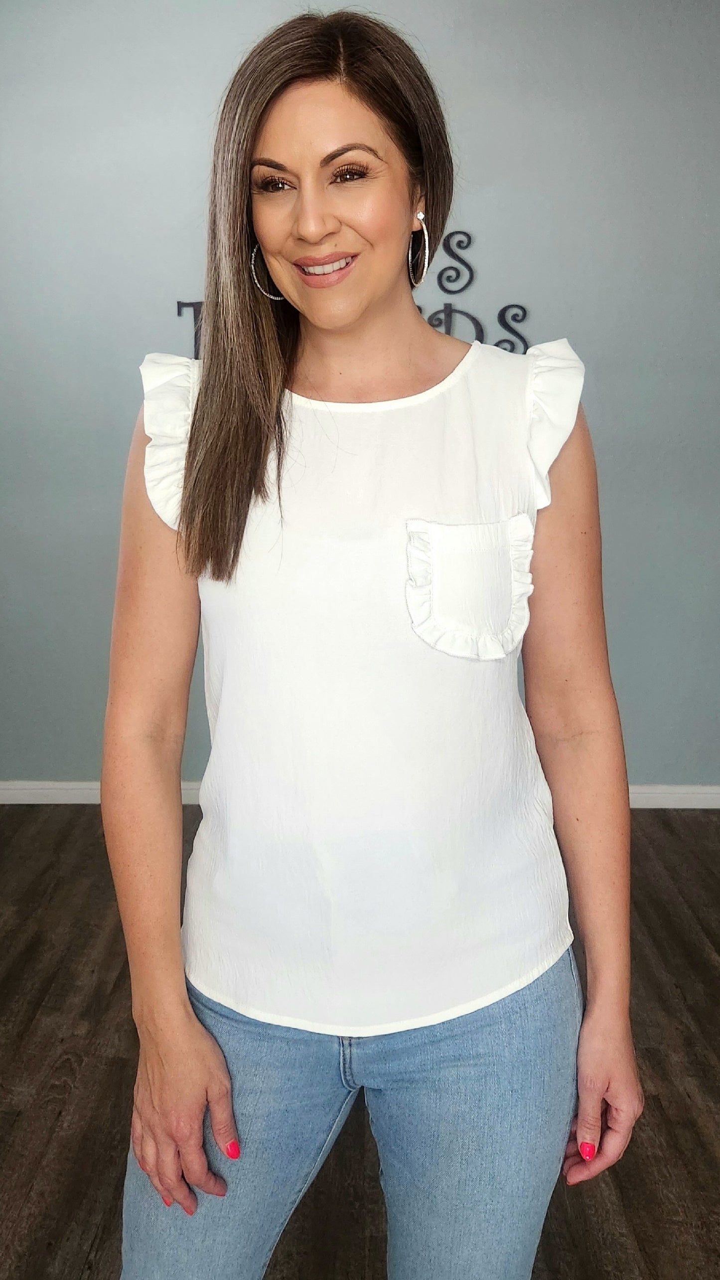Perfect Combination Top- Ivory