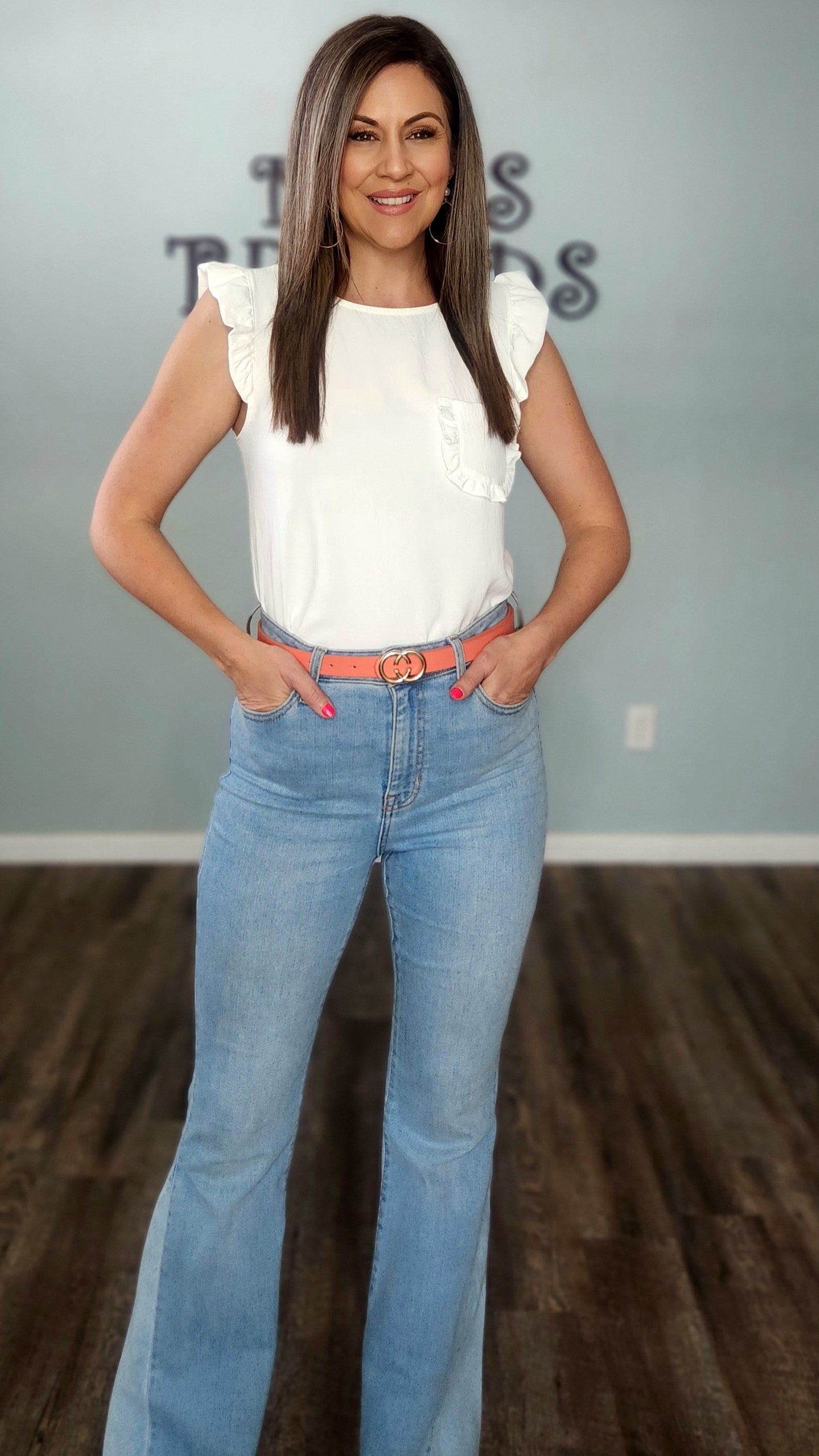 Perfect Combination Top- Ivory