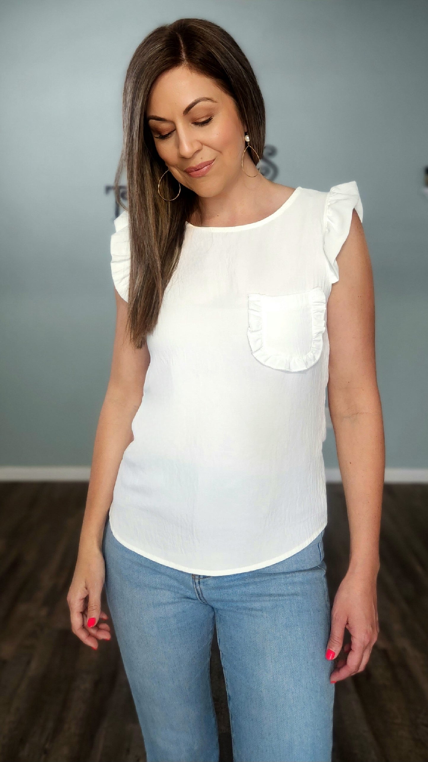 Perfect Combination Top- Ivory