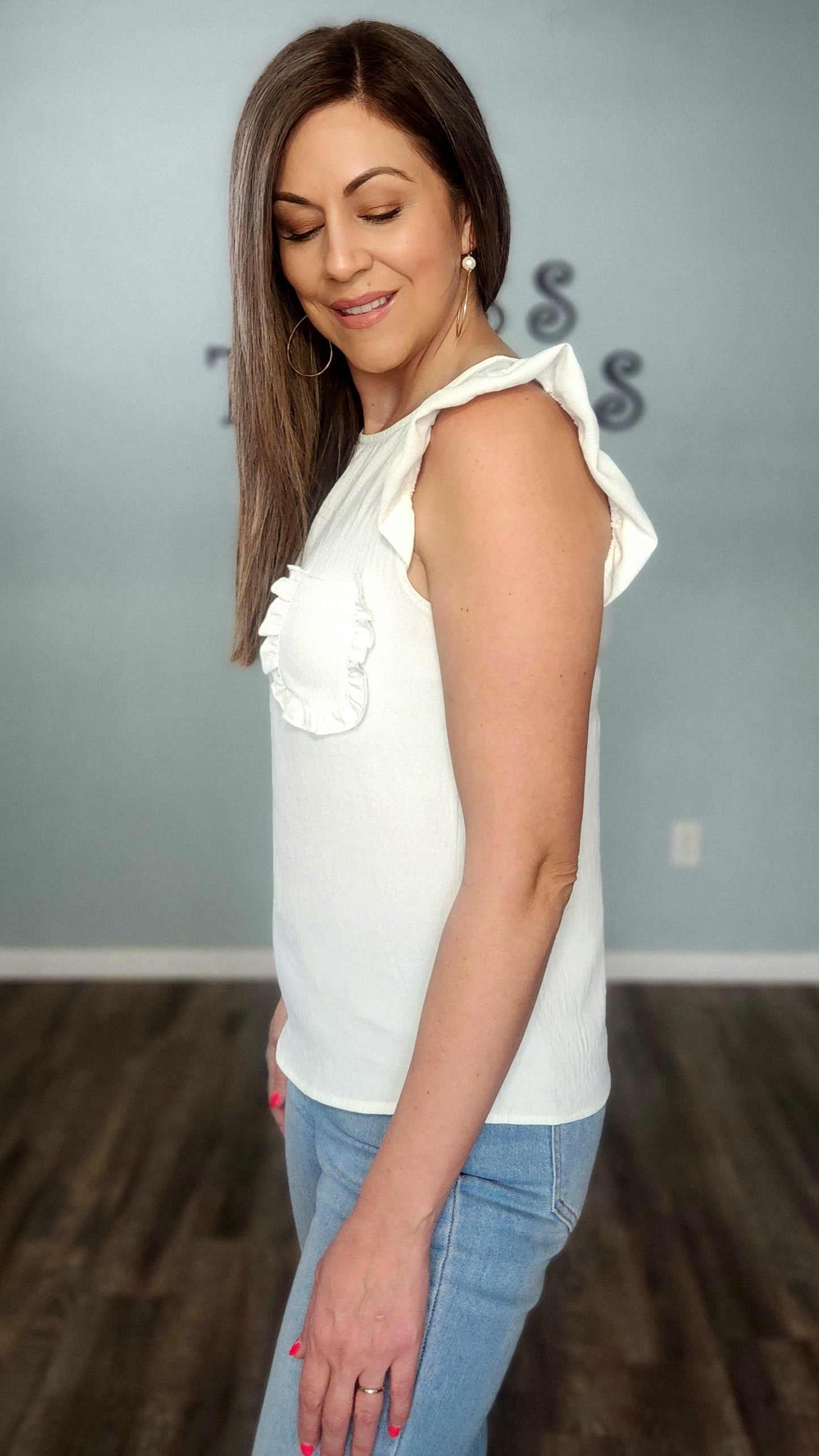 Perfect Combination Top- Ivory