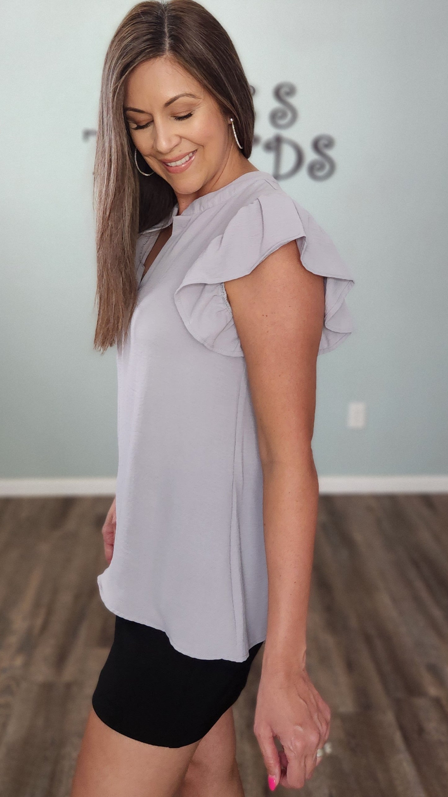 Silver Beauty Top