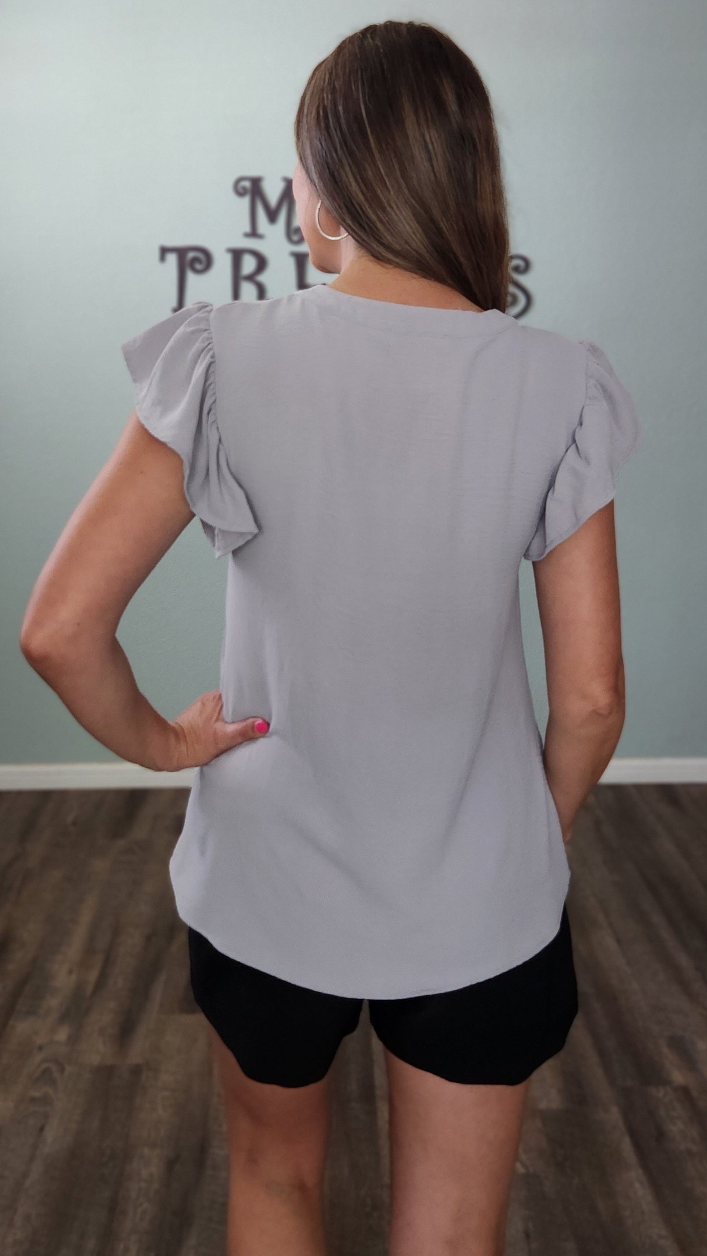 Silver Beauty Top