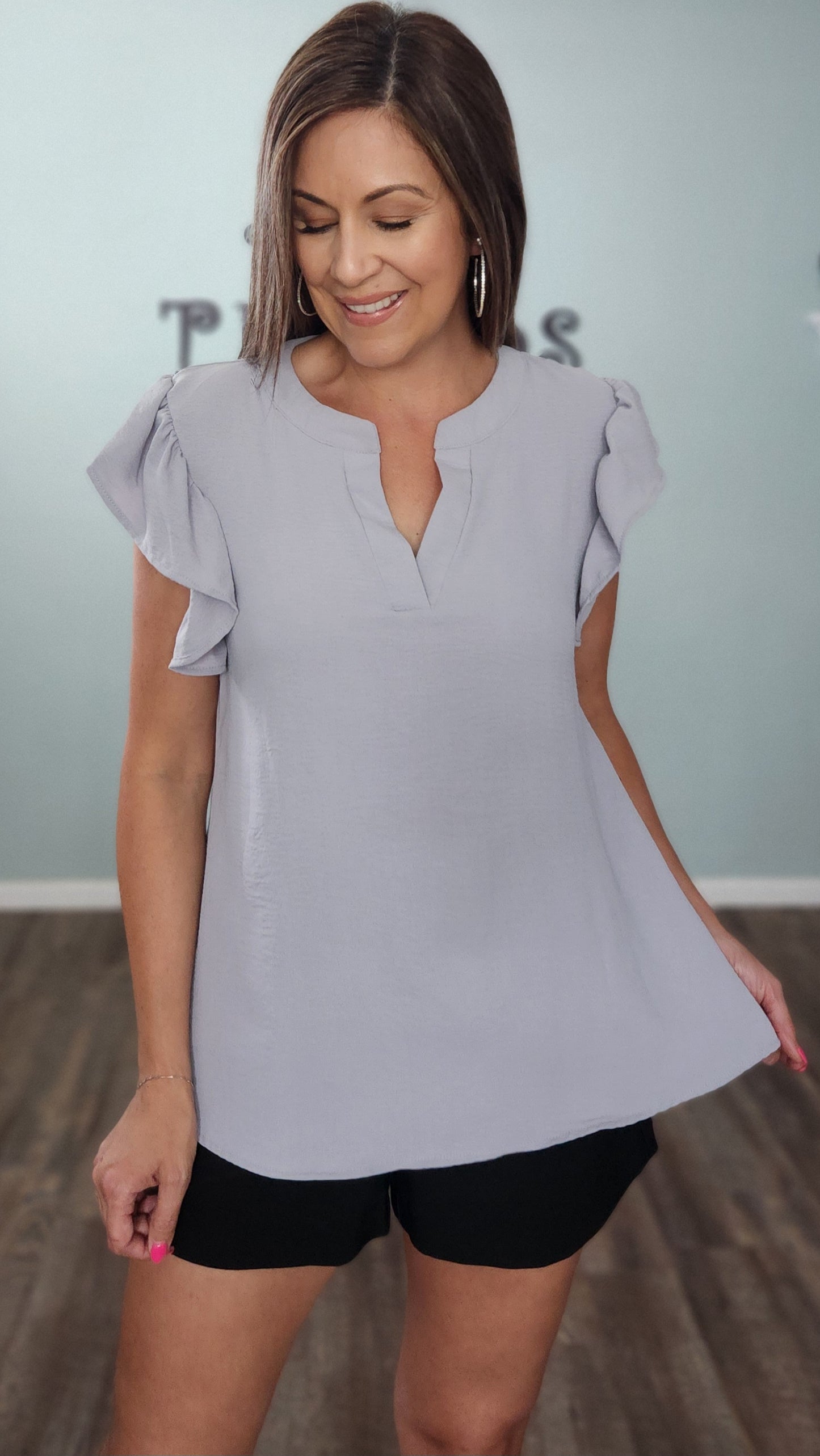 Silver Beauty Top