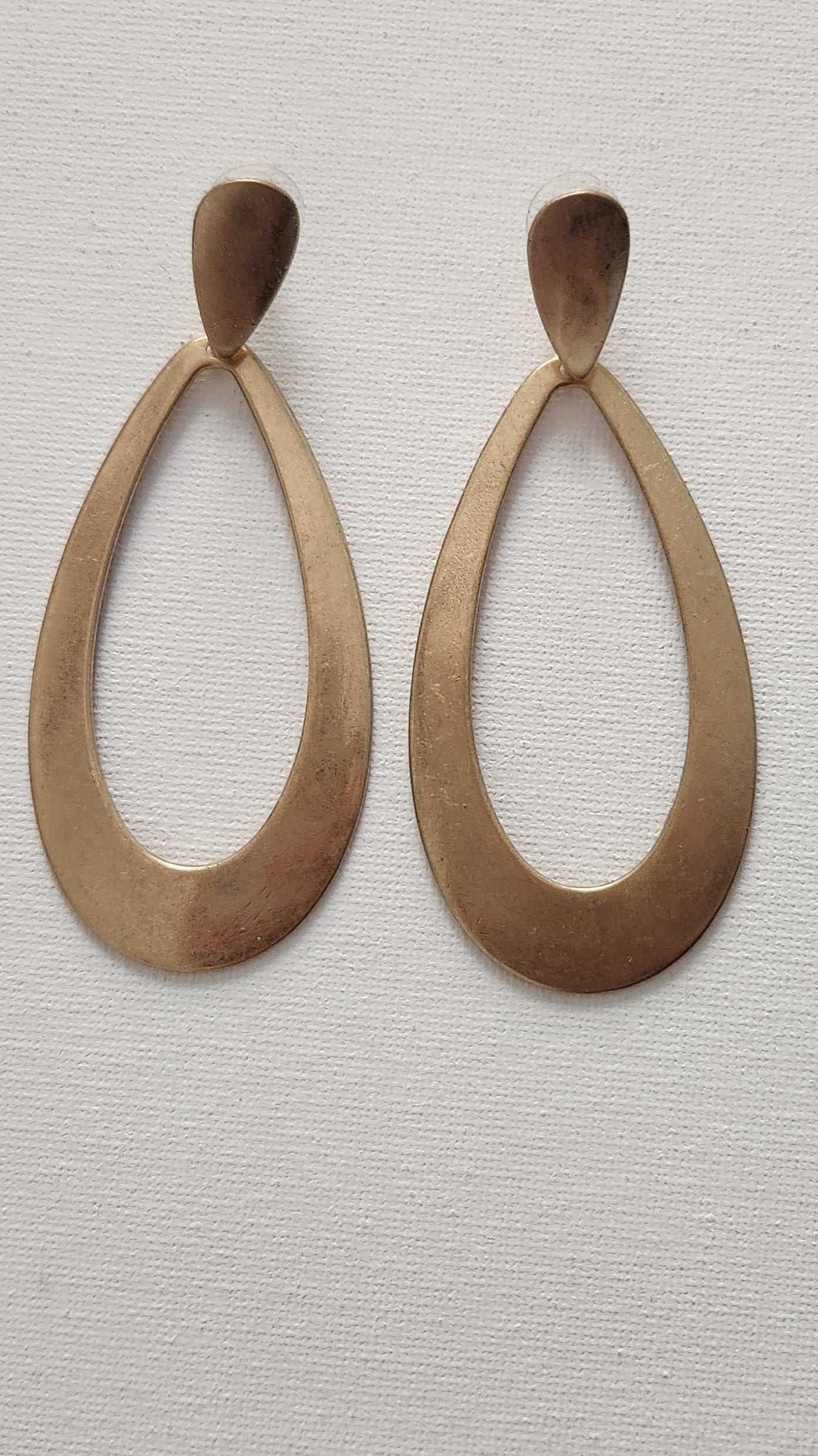 Statement Making Earrings-Gold
