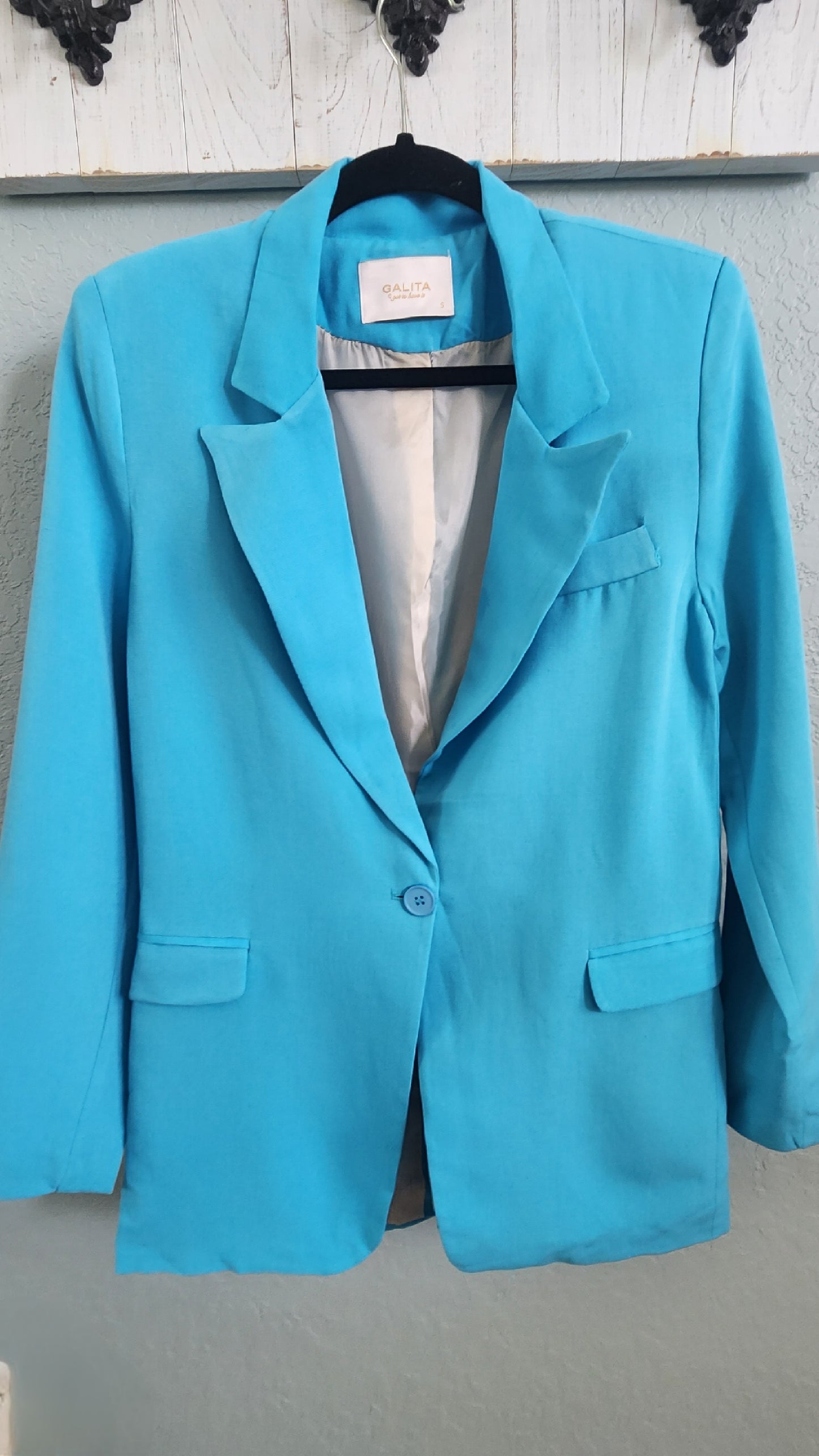 Thank Goodness Blazer-Blue