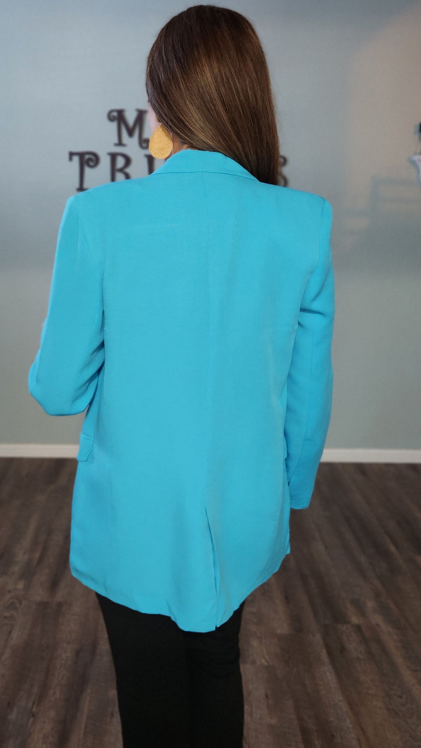 Thank Goodness Blazer-Blue