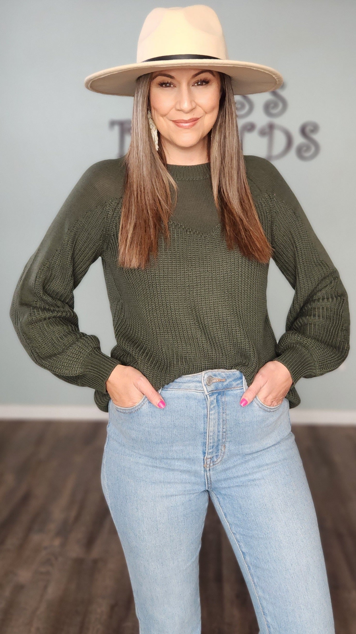 You've Been Waiting For This Sweater- Olive