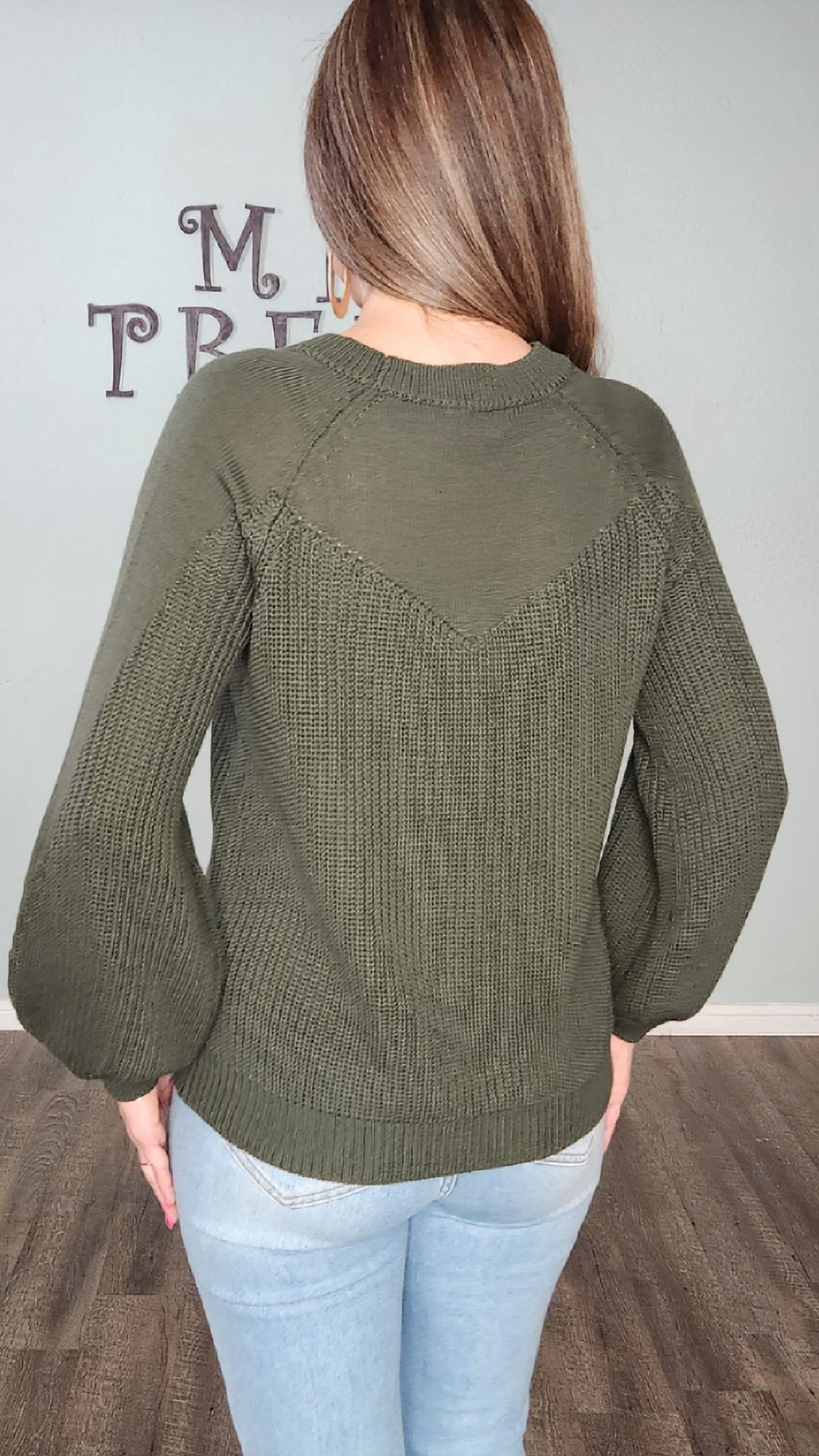 You've Been Waiting For This Sweater- Olive