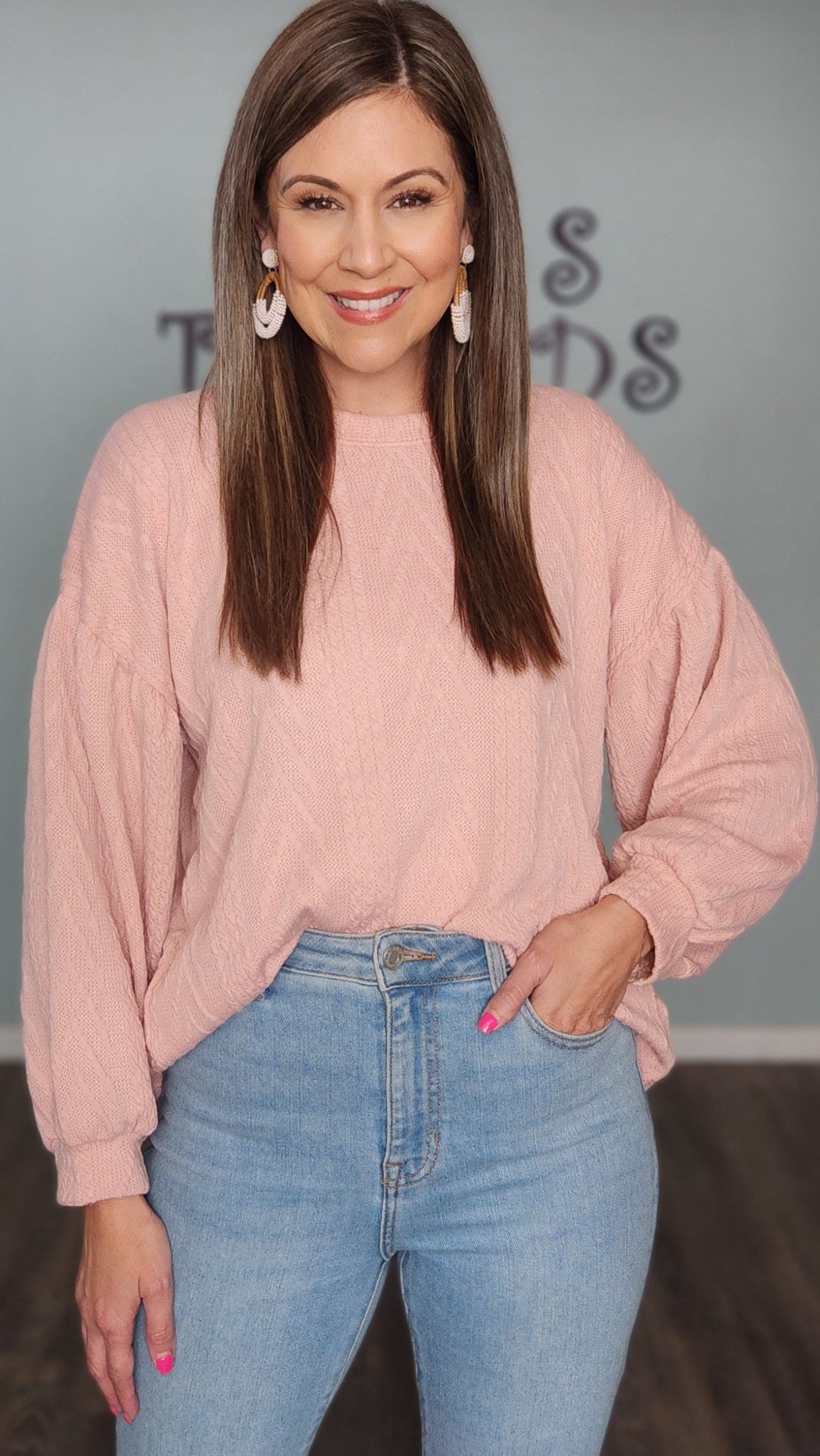 Perfect Addition Top-Pink