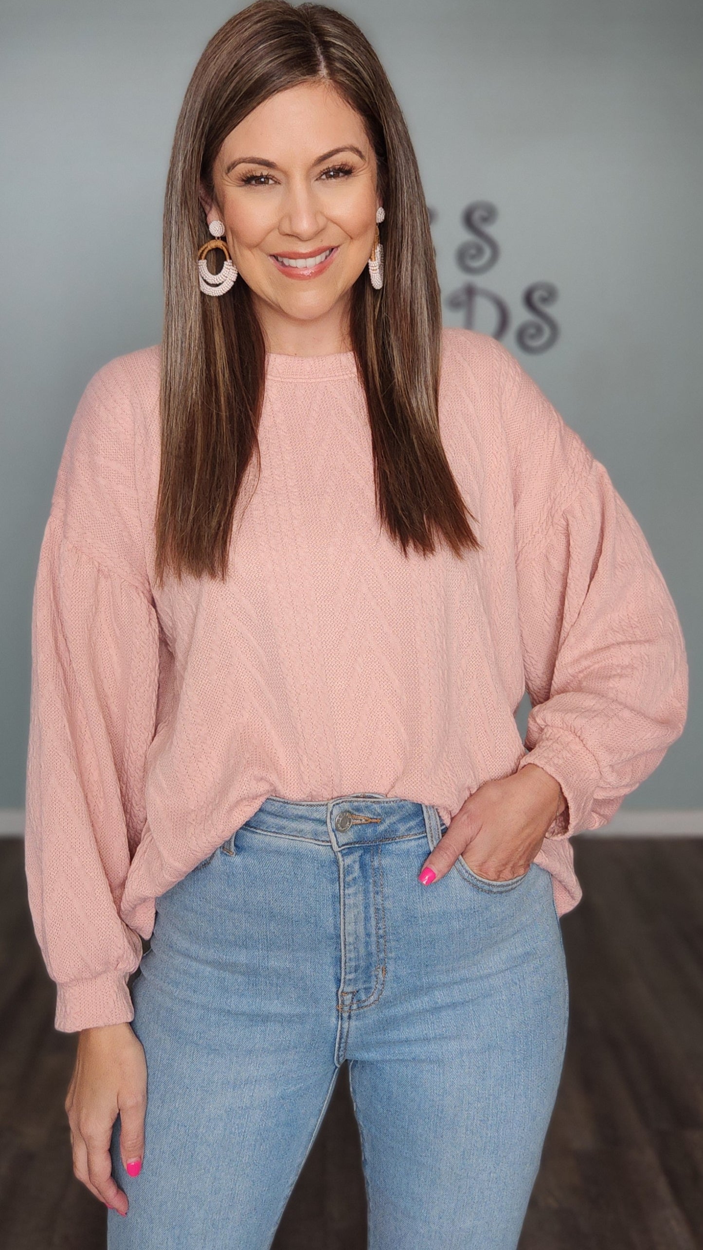 Perfect Addition Top-Pink