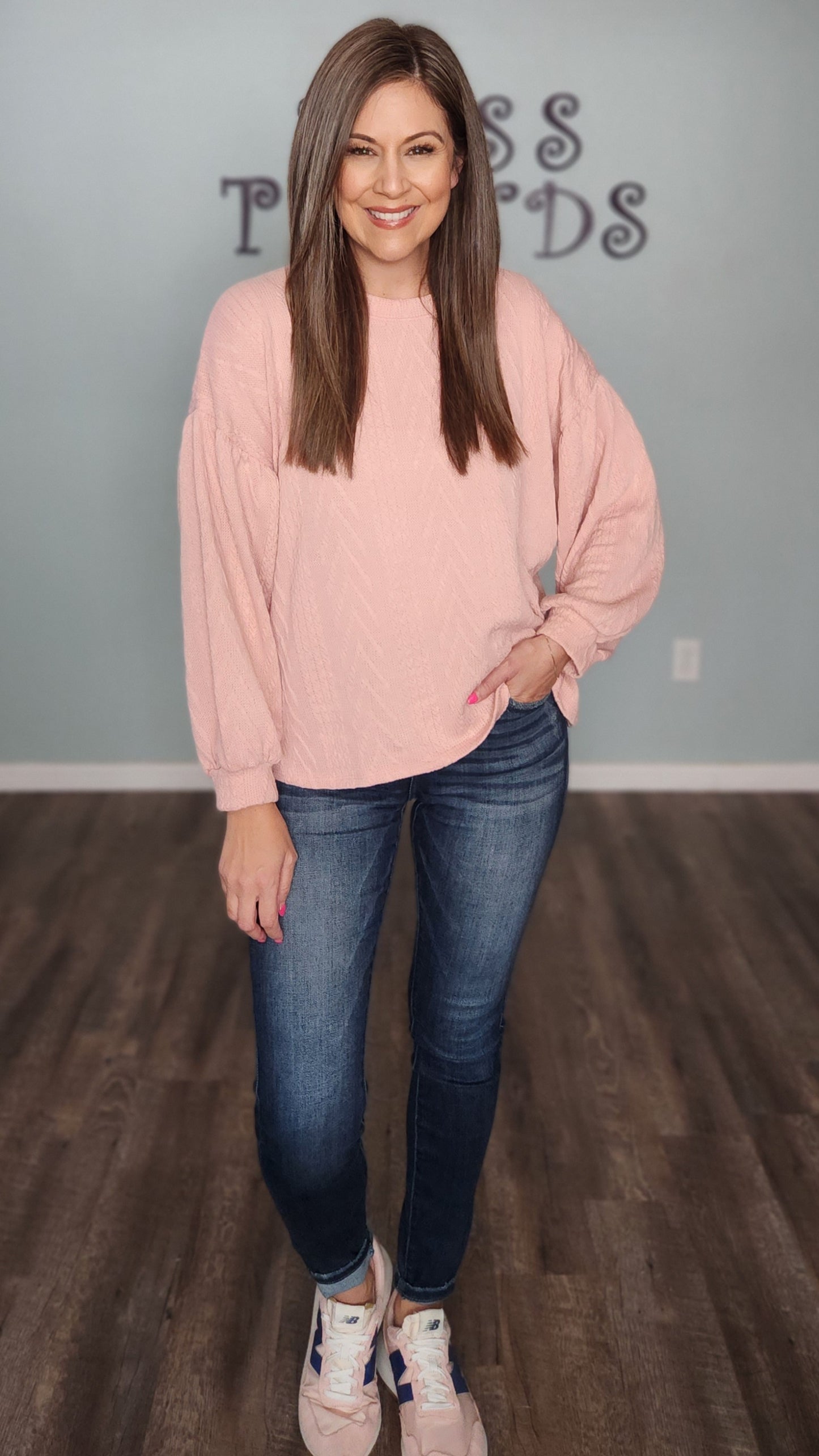 Perfect Addition Top-Pink
