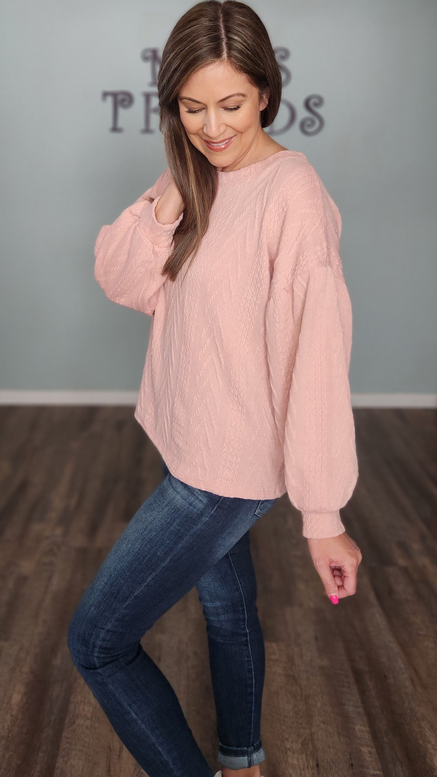 Perfect Addition Top-Pink