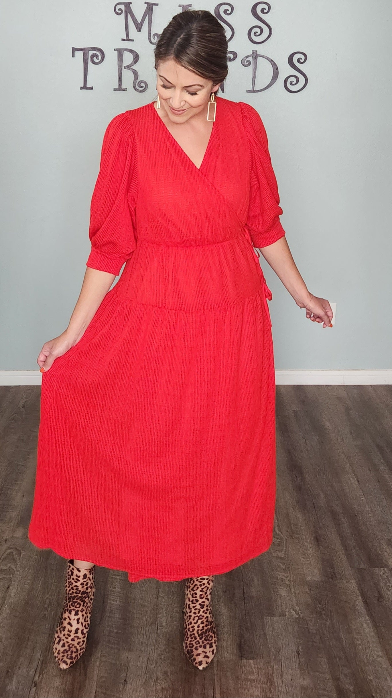 Your Next Event Dress- Red