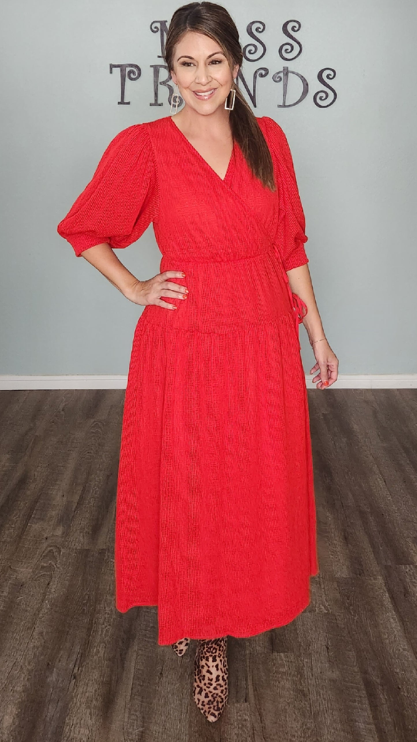 Your Next Event Dress- Red