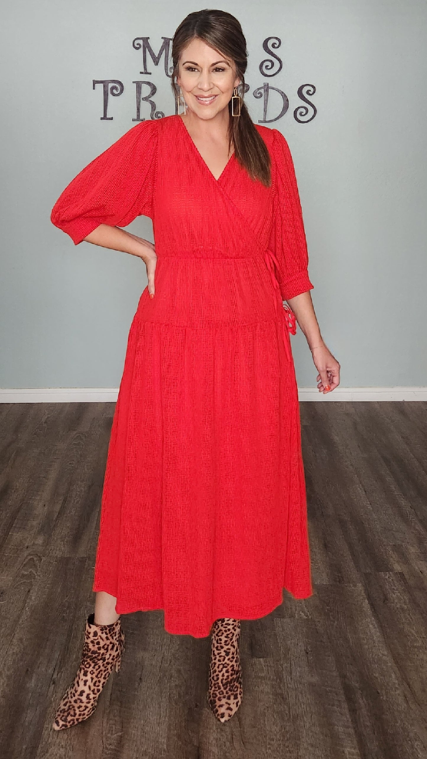 Your Next Event Dress- Red