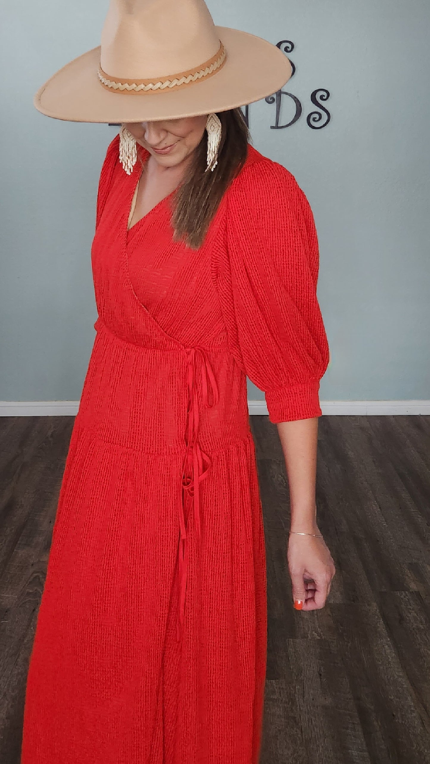Your Next Event Dress- Red