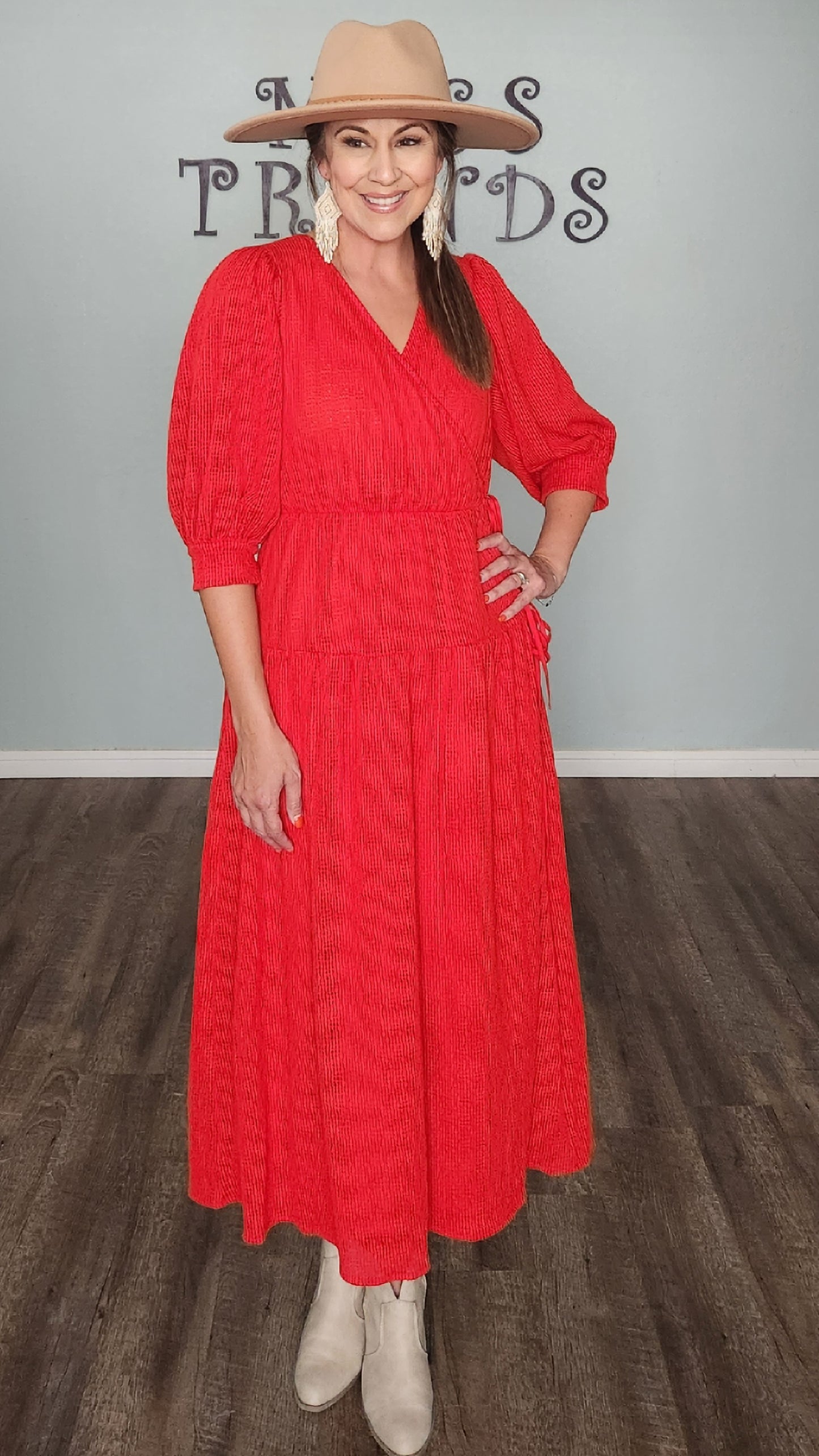 Your Next Event Dress- Red