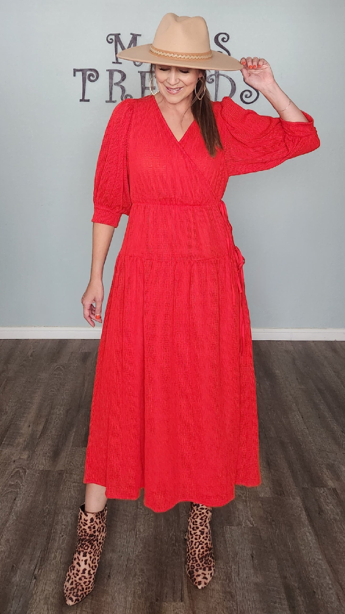 Your Next Event Dress- Red