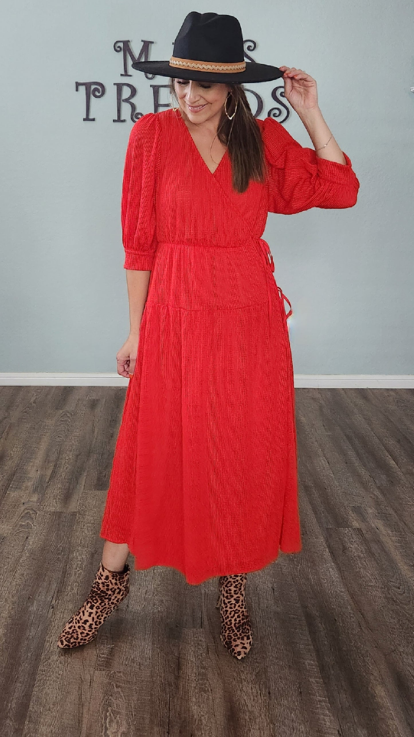Your Next Event Dress- Red