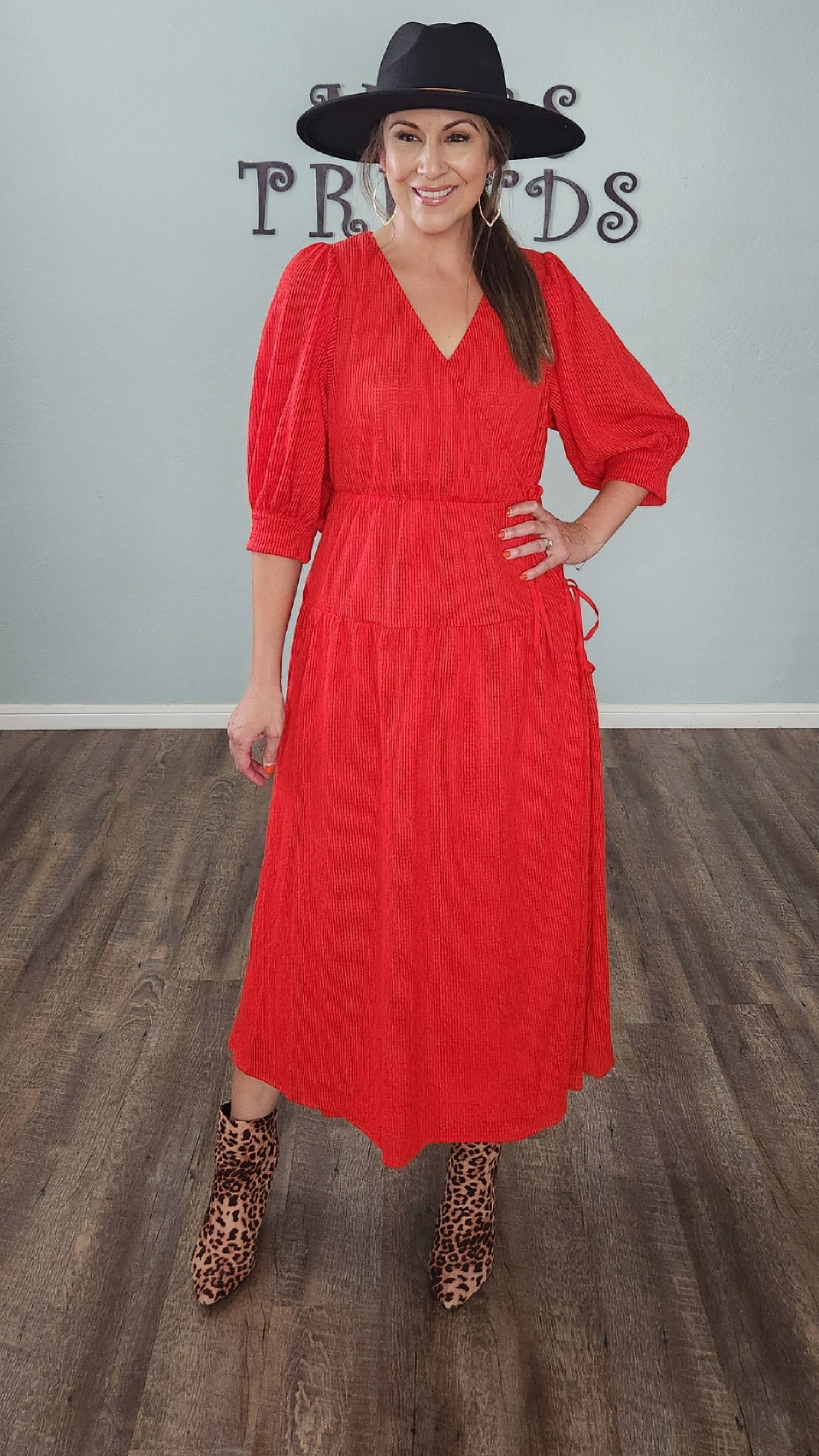 Your Next Event Dress- Red