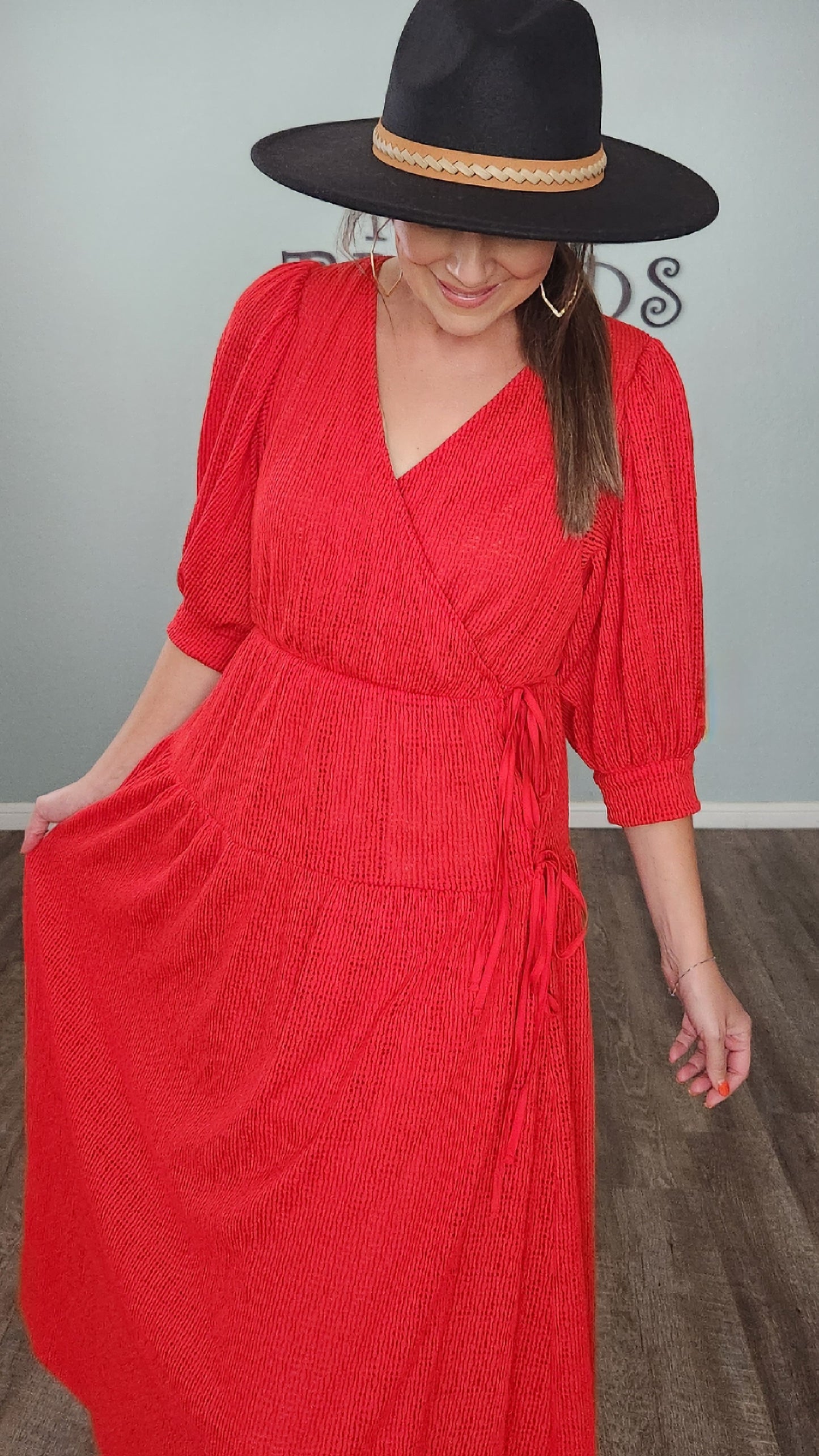 Your Next Event Dress- Red