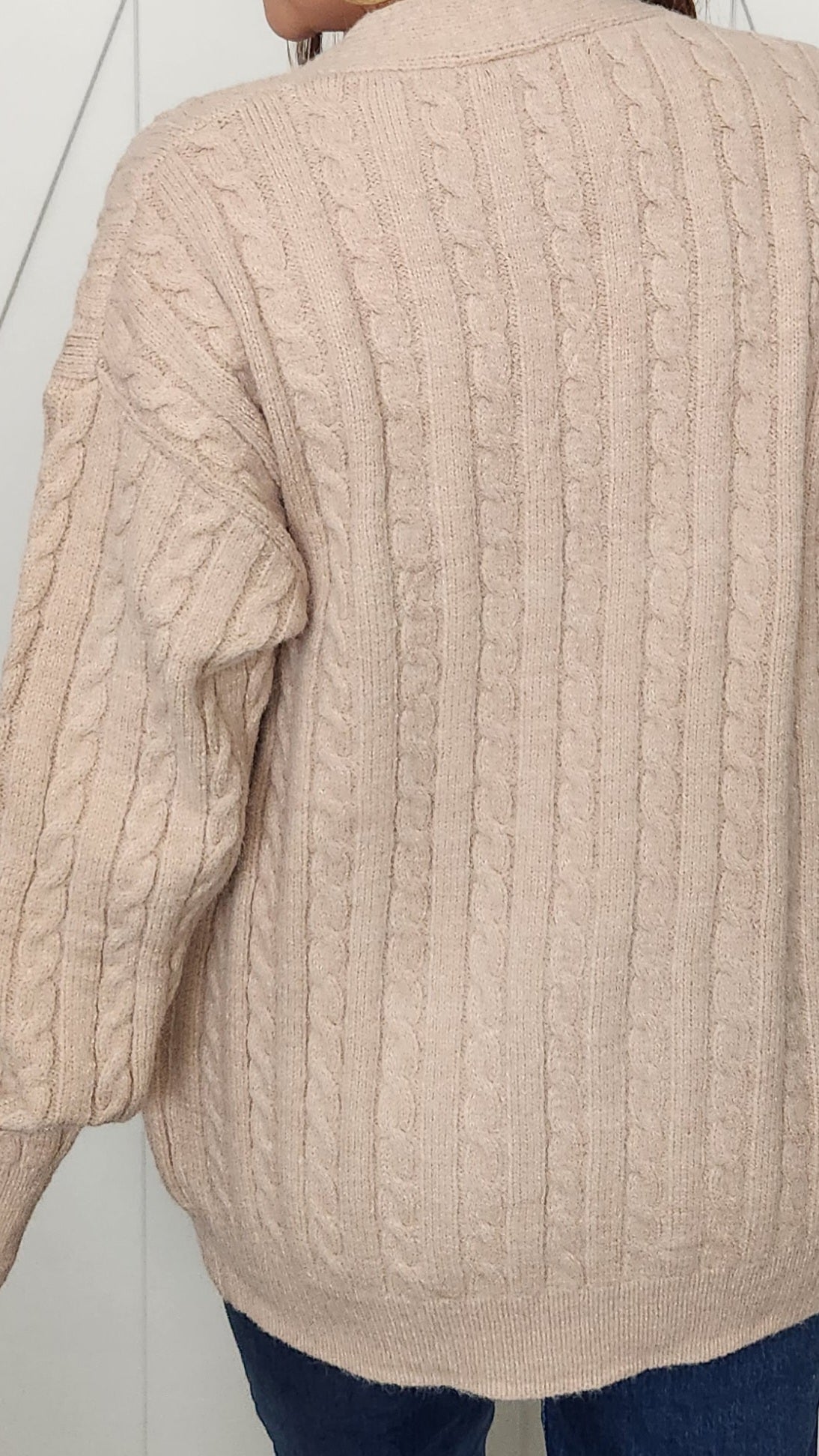 Your Best Cardigan Look-Taupe