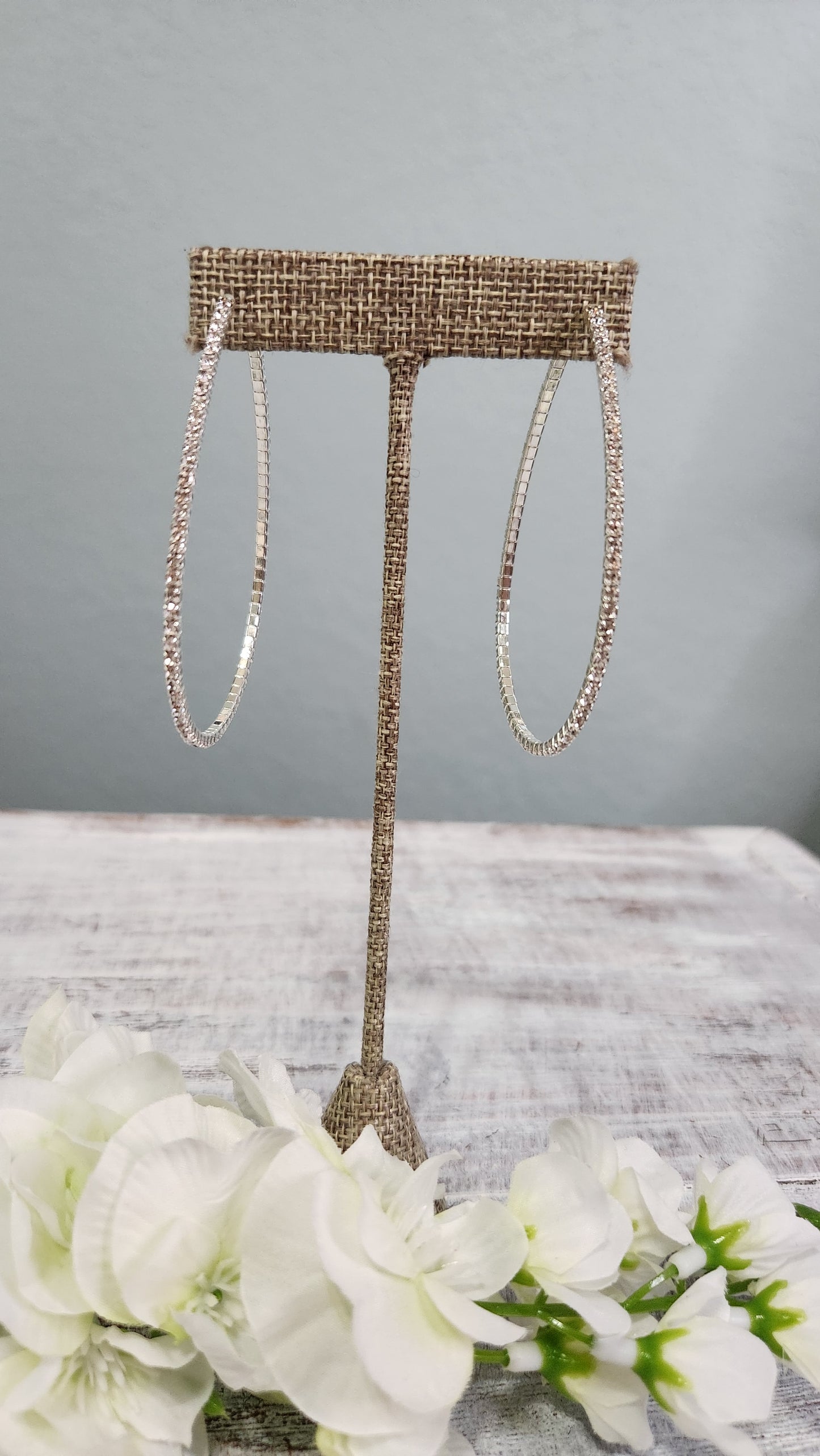 Finishing Touch Earrings- Silver