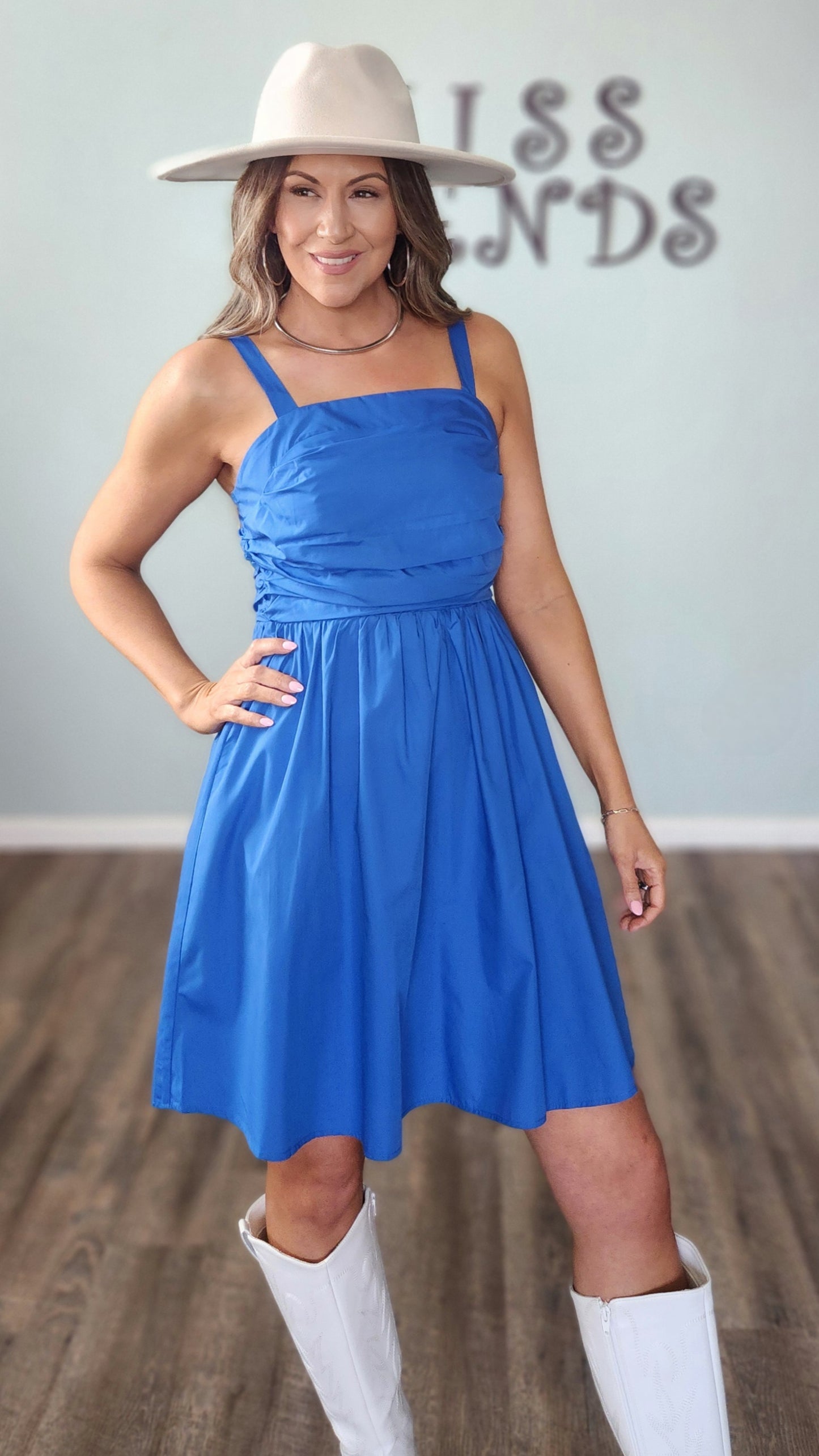 Rock This Dress-Royal Blue