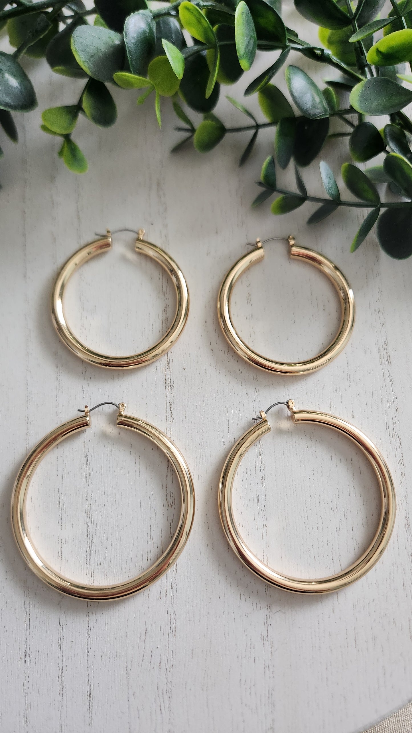 Gold Everyday Hoops