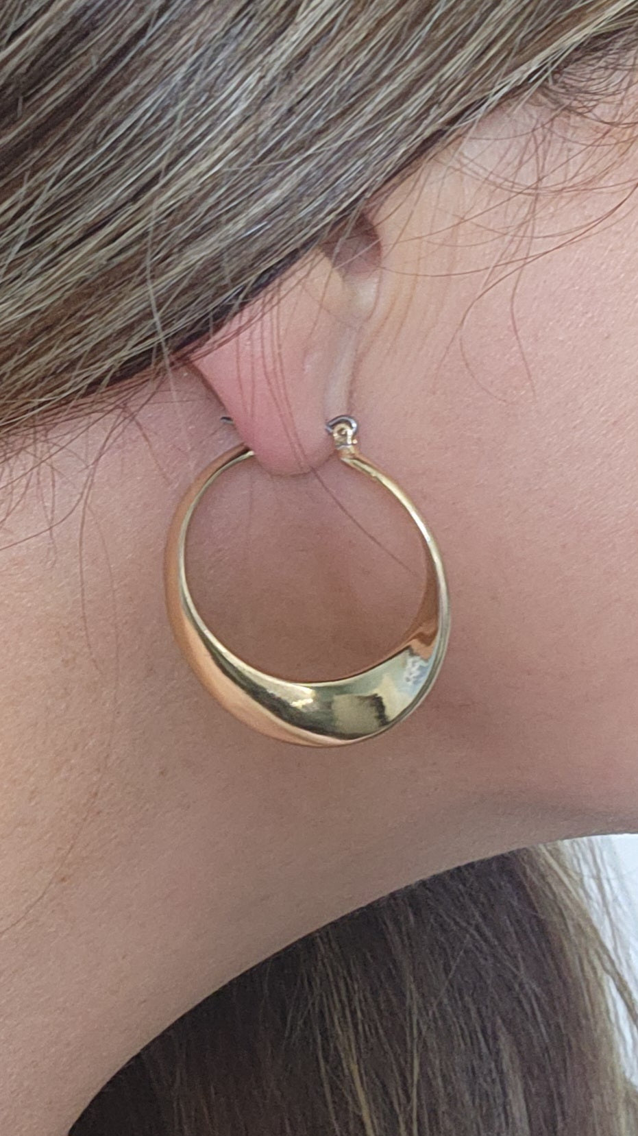 Twist Hoop Earrings