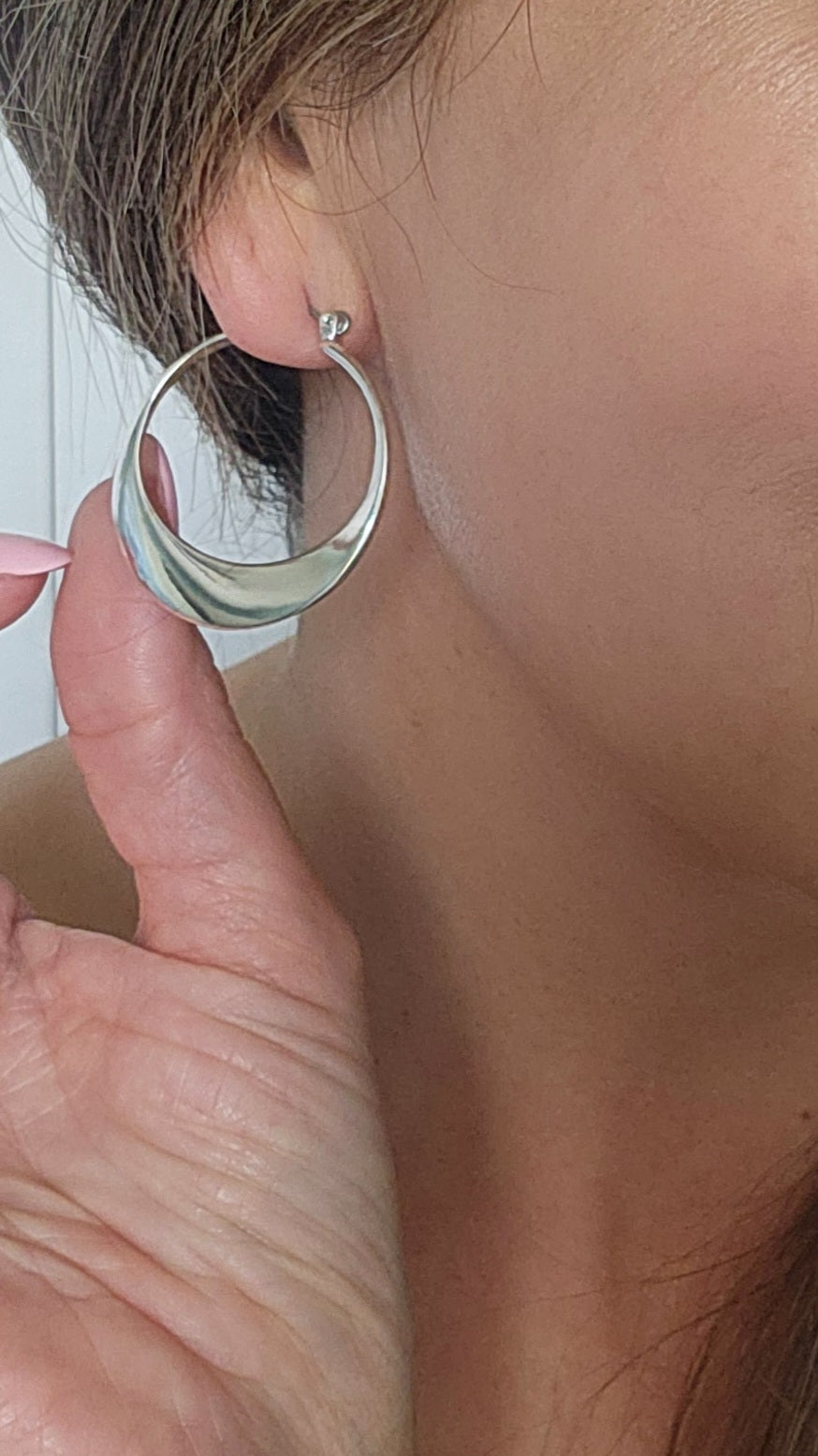 Twist Hoop Earrings
