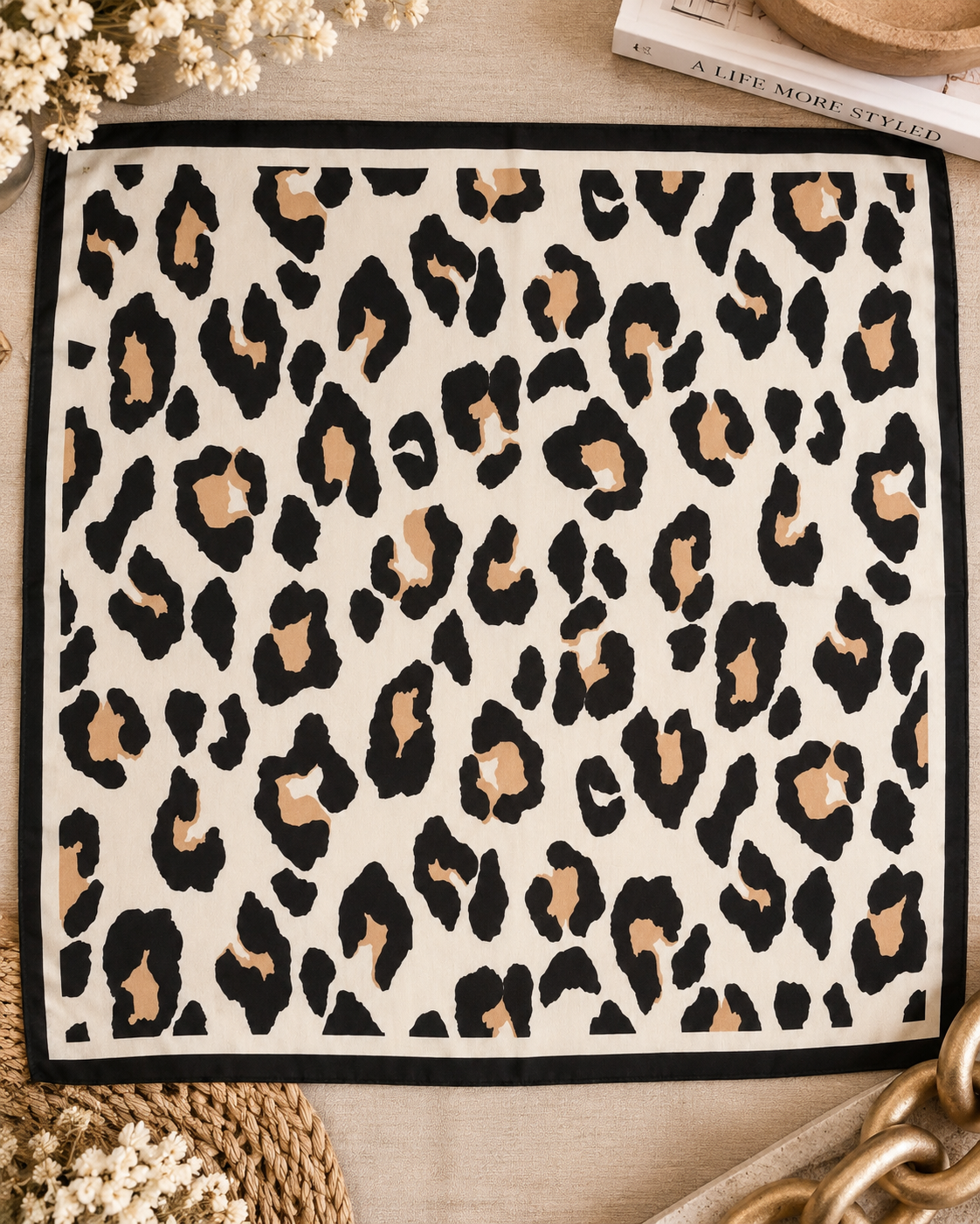 Wild Side Leopard Scarf