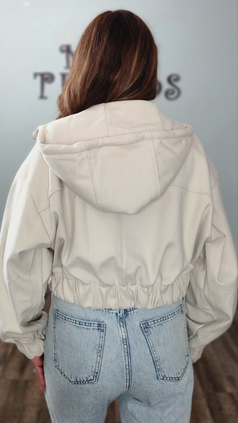 Street Chic Jacket-Beige