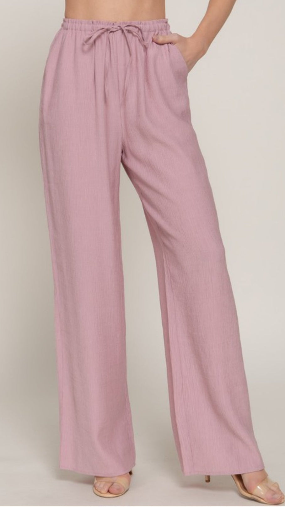 Breezy Britches – Light, stylish, and easygoing pants-Pink