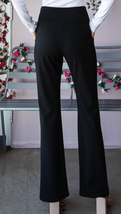 Look Your Best Pants-Black