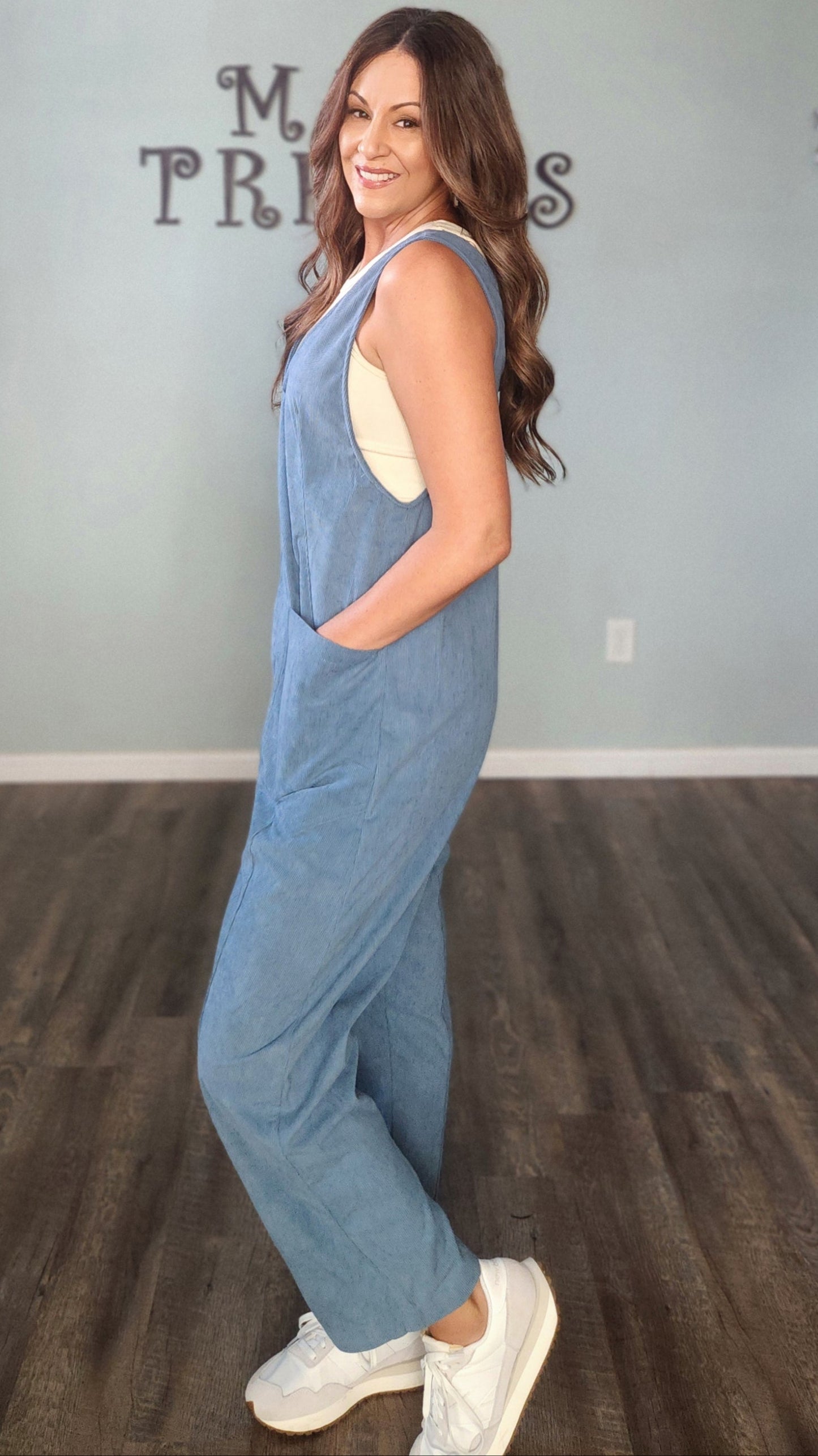 Everyday Ease Overalls - Blue