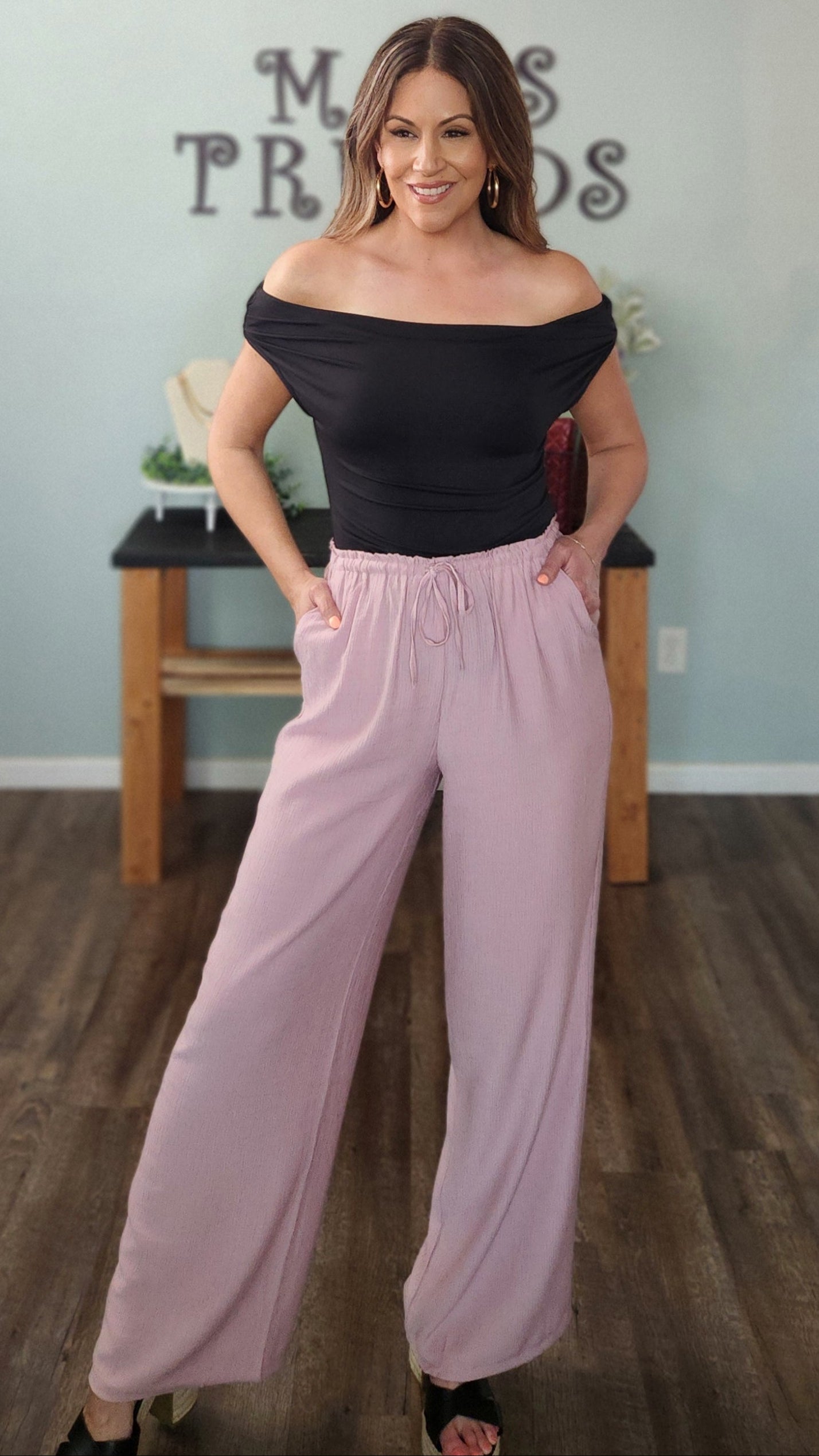 The Transformative Off-the-Shoulder Top-Black