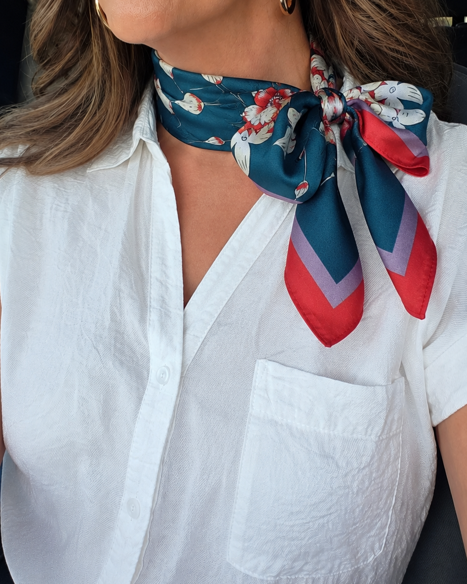 The Vintage bloom scarf