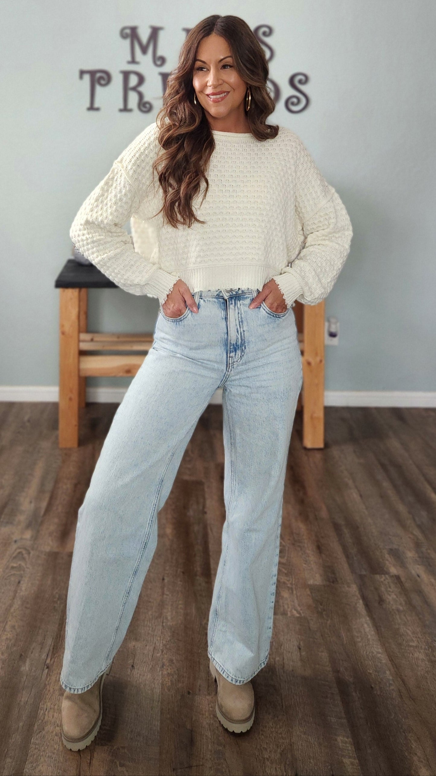 The Everyday Edit Sweater – Cream