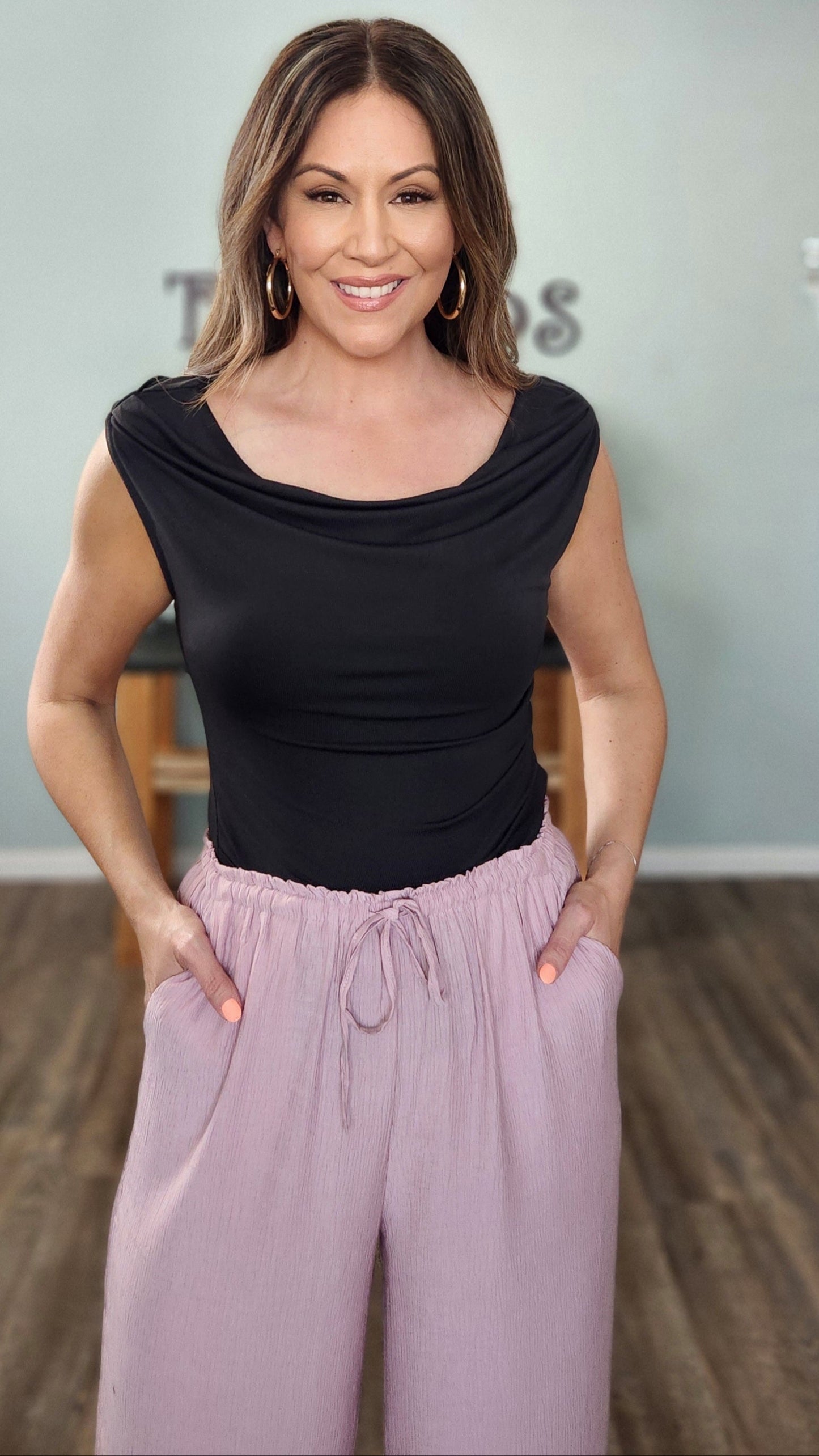 The Transformative Off-the-Shoulder Top-Black