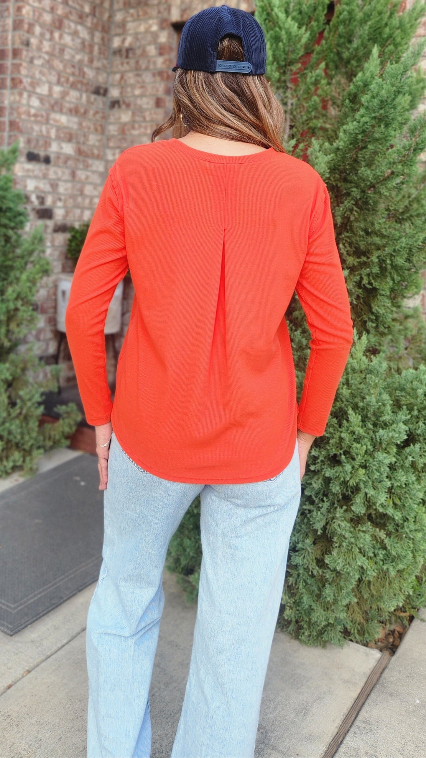 The Easy Days Top-Sunset Red