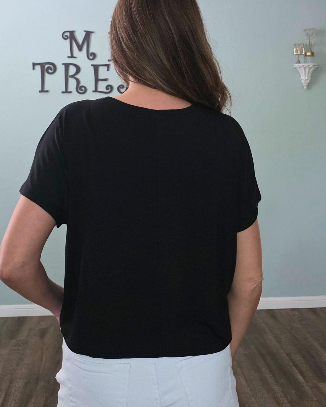 Everyday Ease Tee-Black