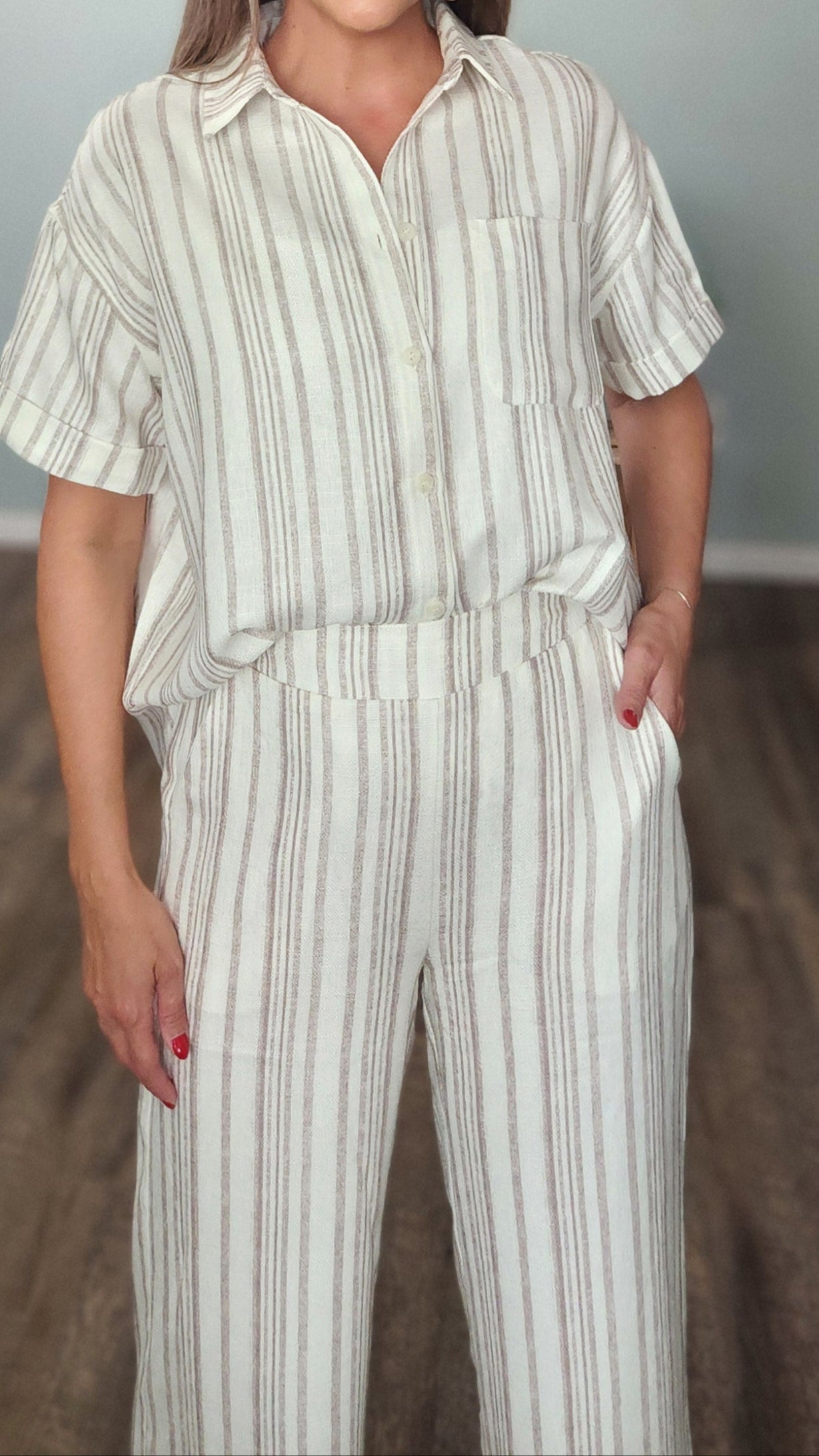 🖤Reset by Jane-Valentina Shirt & Pant Set