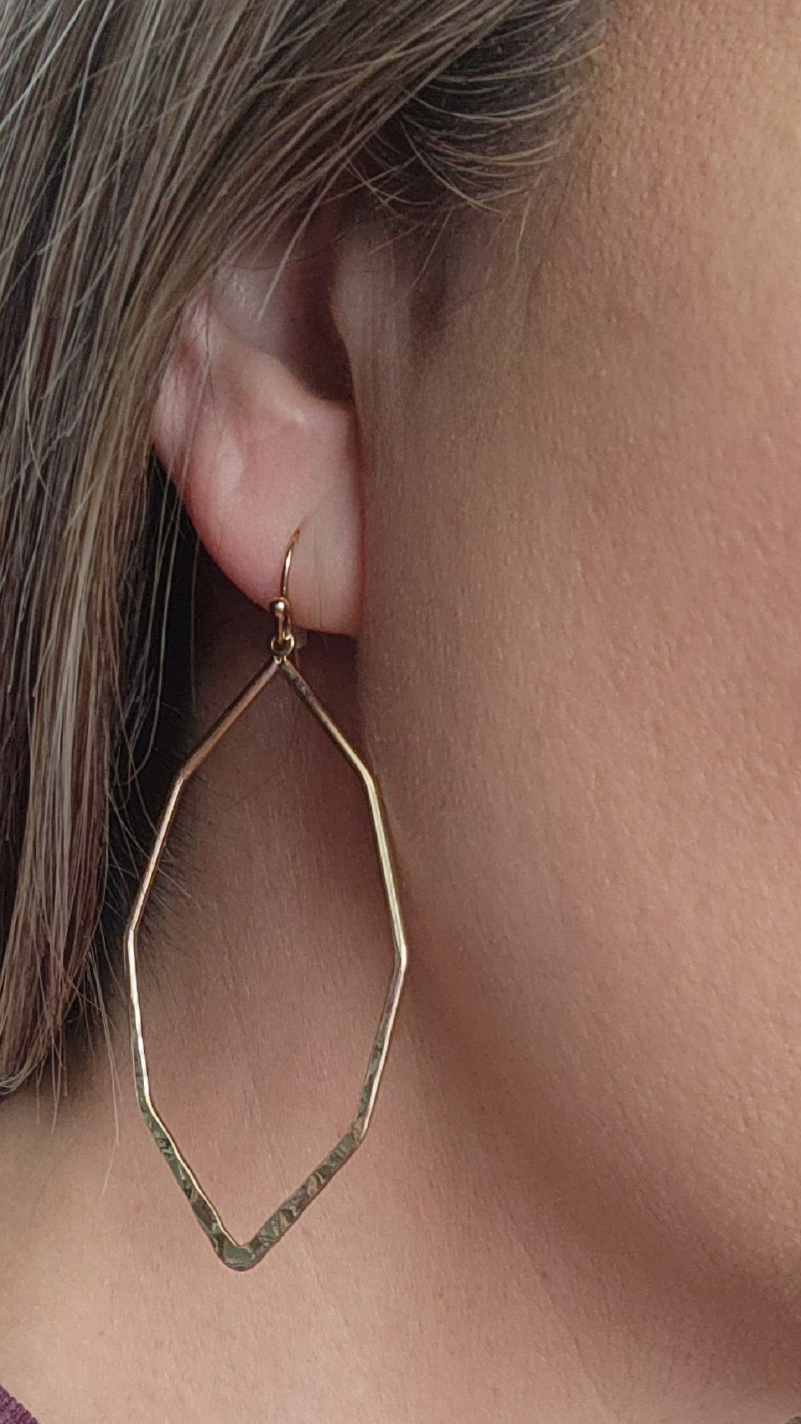 Sophisticated Beauty Earrings-Gold