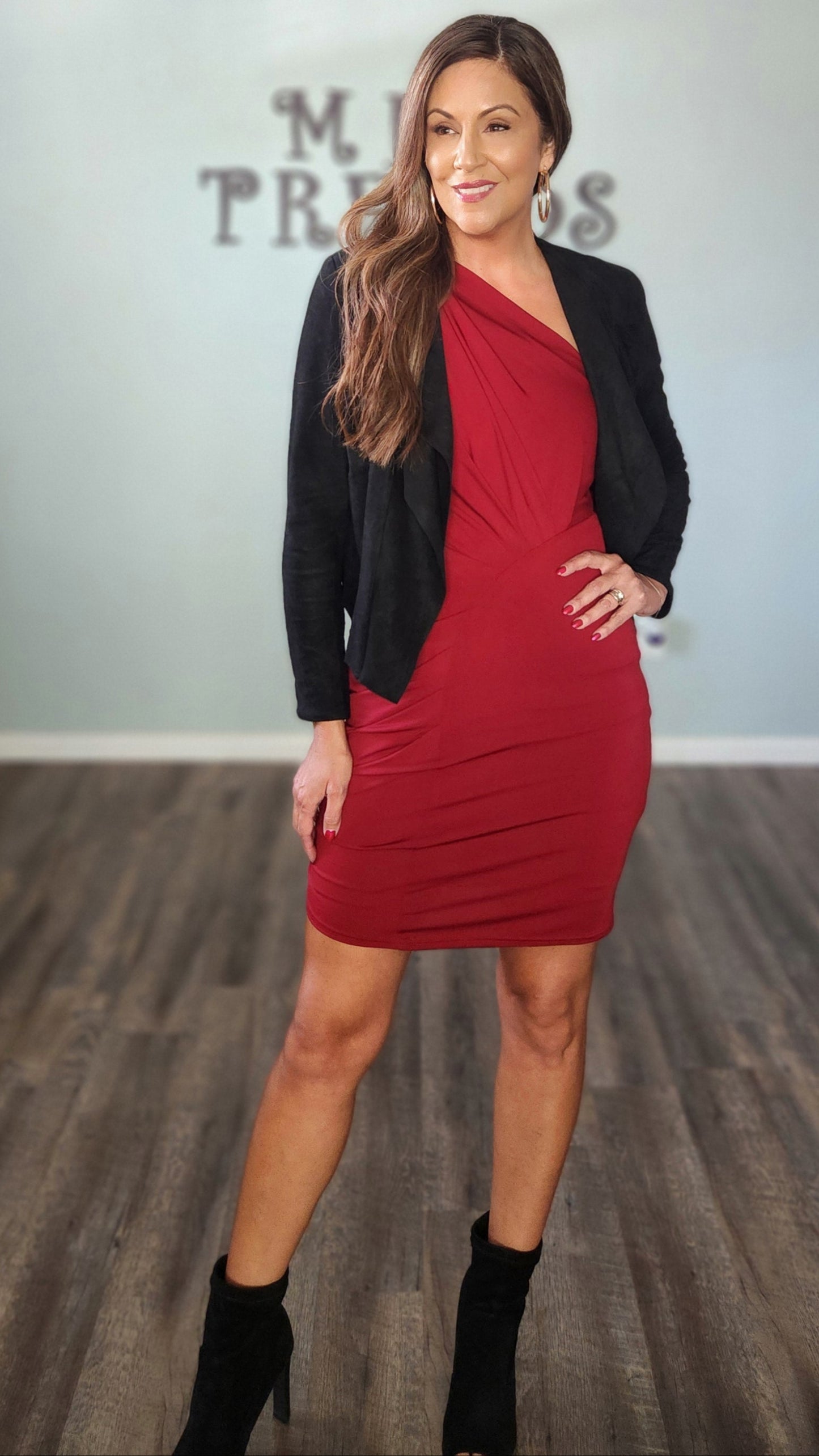 🖤Reset by Jane Luna One Sleeve Dress-