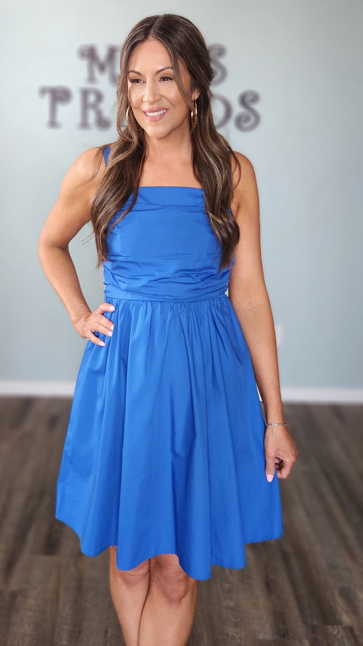 Rock This Dress-Royal Blue