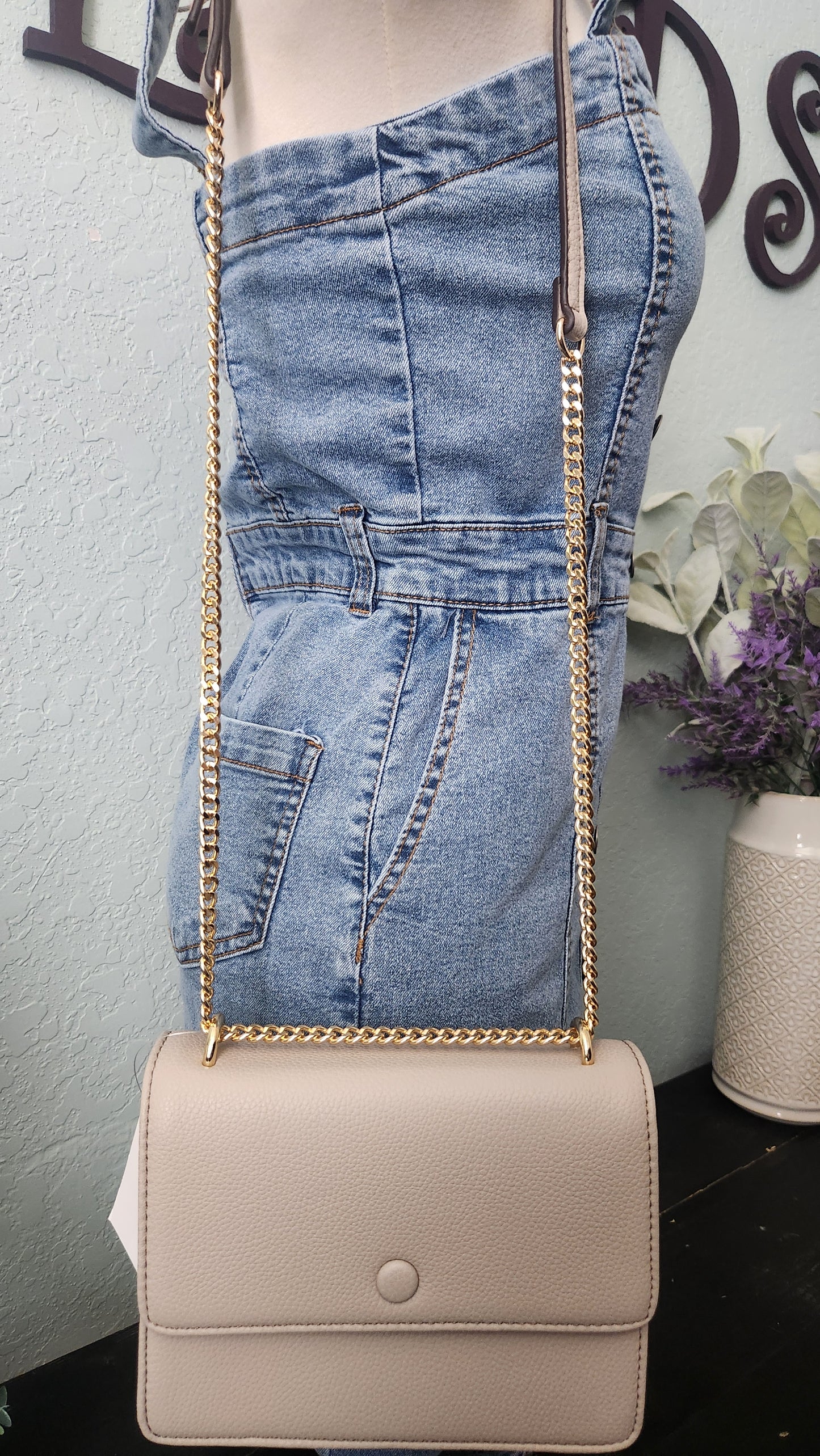 Chic On The Go Purse-Grey