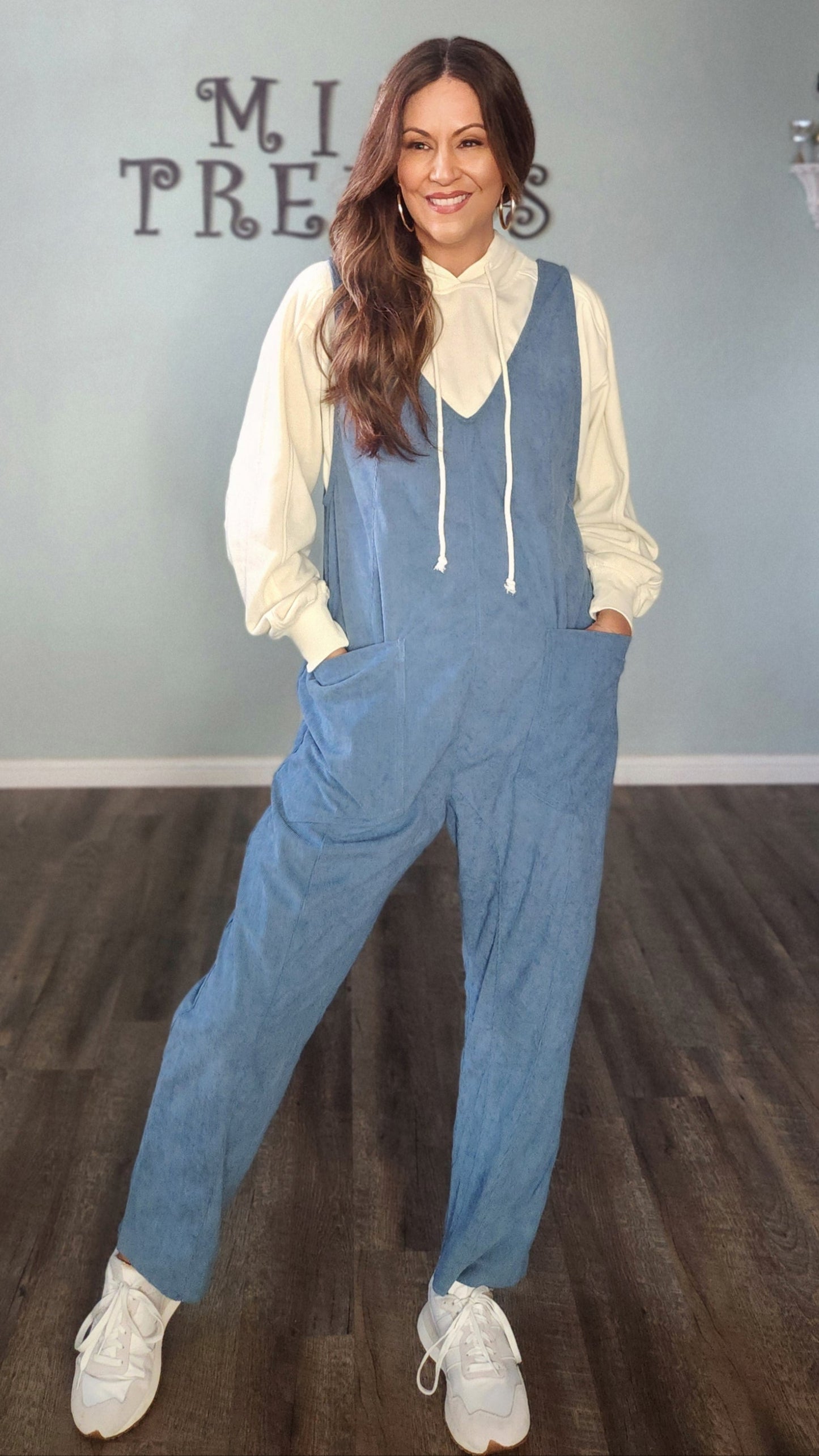 Everyday Ease Overalls - Blue
